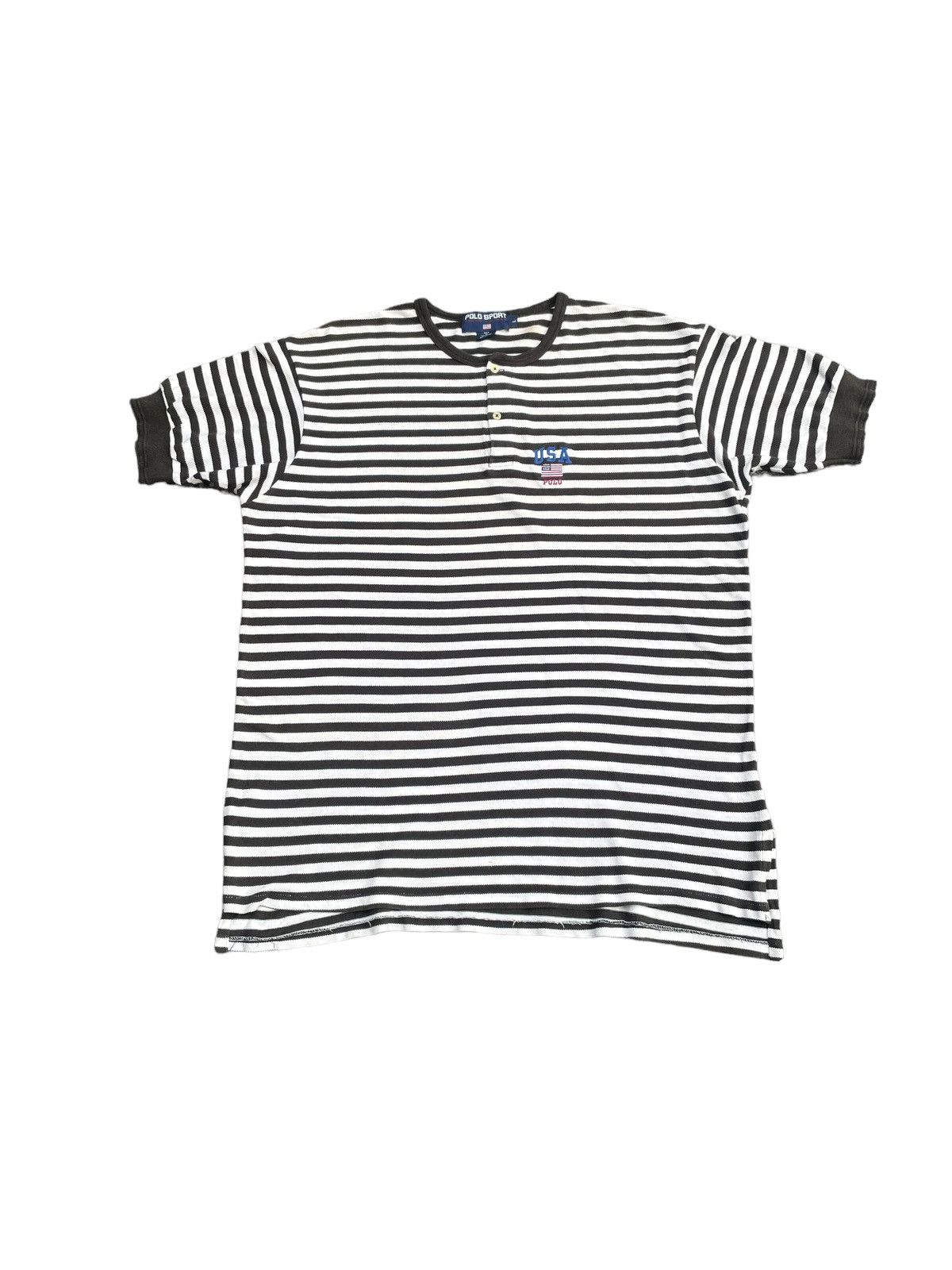 Polo Ralph Lauren Vintage Polo Sport Ralph Lauren Tshirt Size US XL / EU 56 / 4 - 1 Thumbnail
