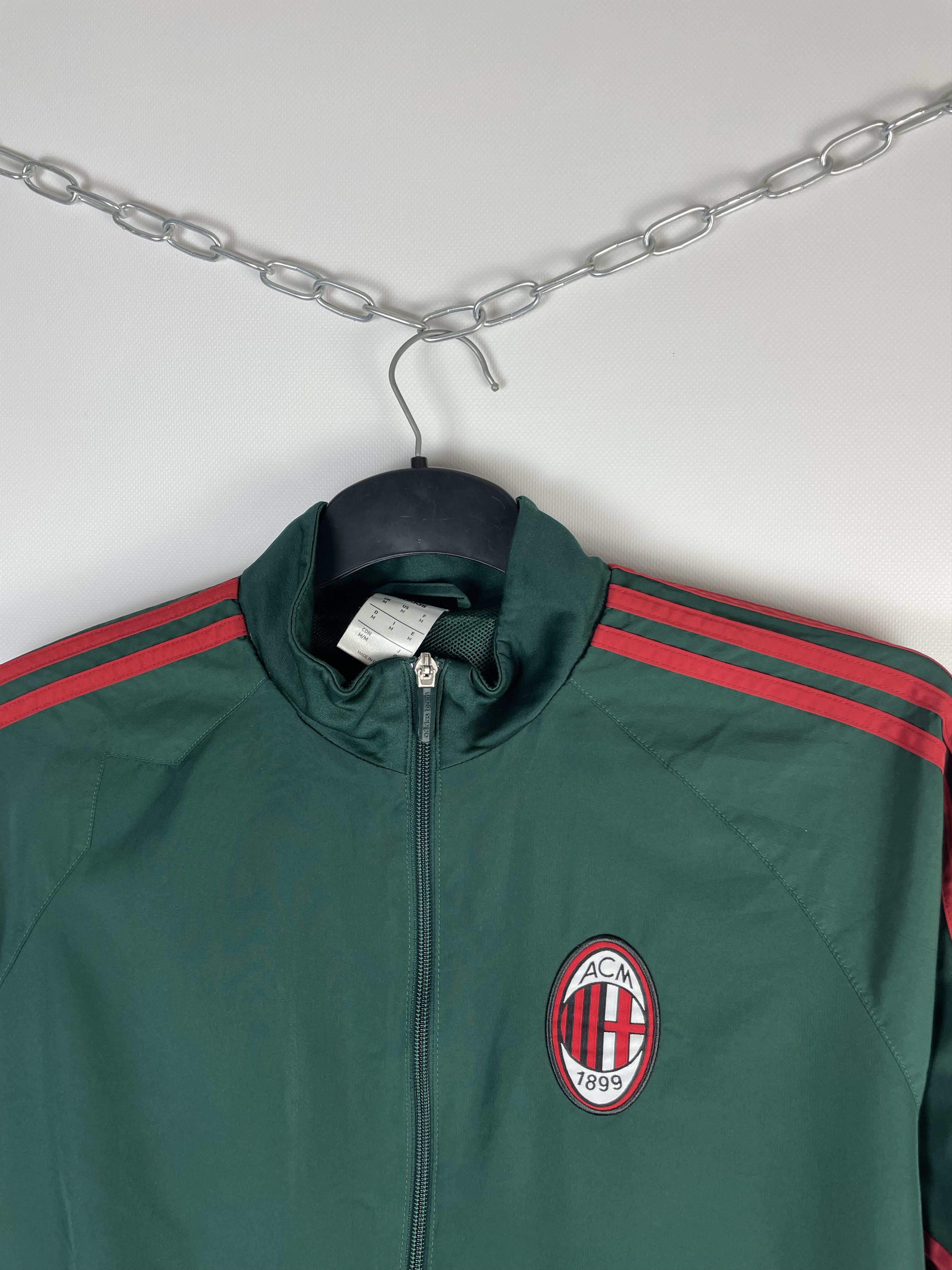 Adidas Vintage AC Milan Football Track Suit Soccer Set Jacket Pants Size US M / EU 48-50 / 2 - 3 Thumbnail