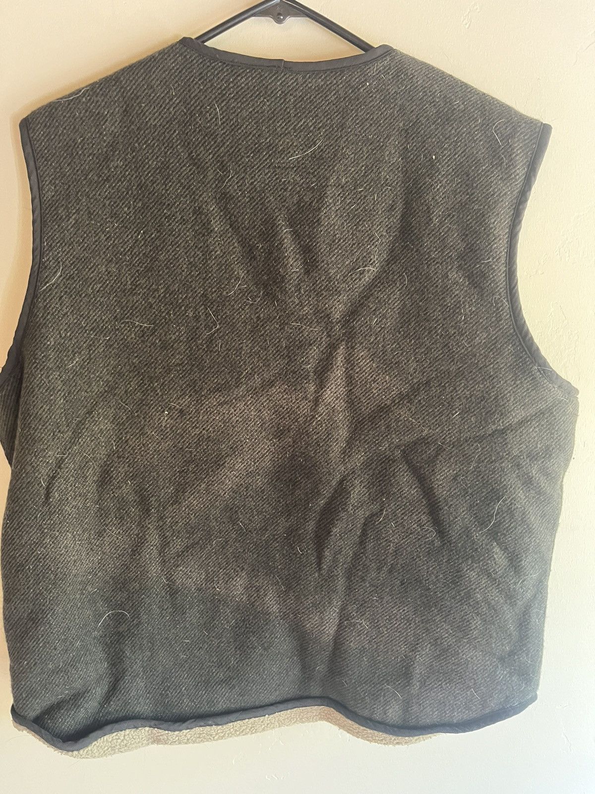 Woolrich Woolen Mills Woolrich Sherpa-Lined Wool Vest Sz M Size US M / EU 48-50 / 2 - 2 Thumbnail