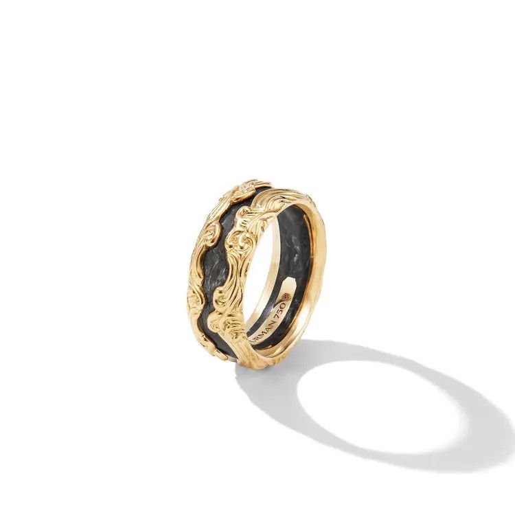 David Yurman o1w1db11025 R25363M /Size 7 /Rings in Golden Size ONE SIZE - 3 Thumbnail