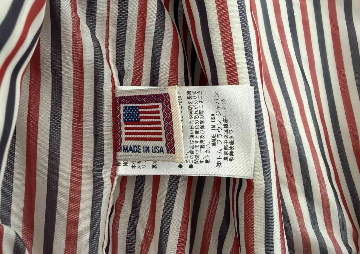 Thom Browne THOM BROWNE Leather Sleeve Combo Jacket Size US XS / EU 42 / 0 - 4 Thumbnail