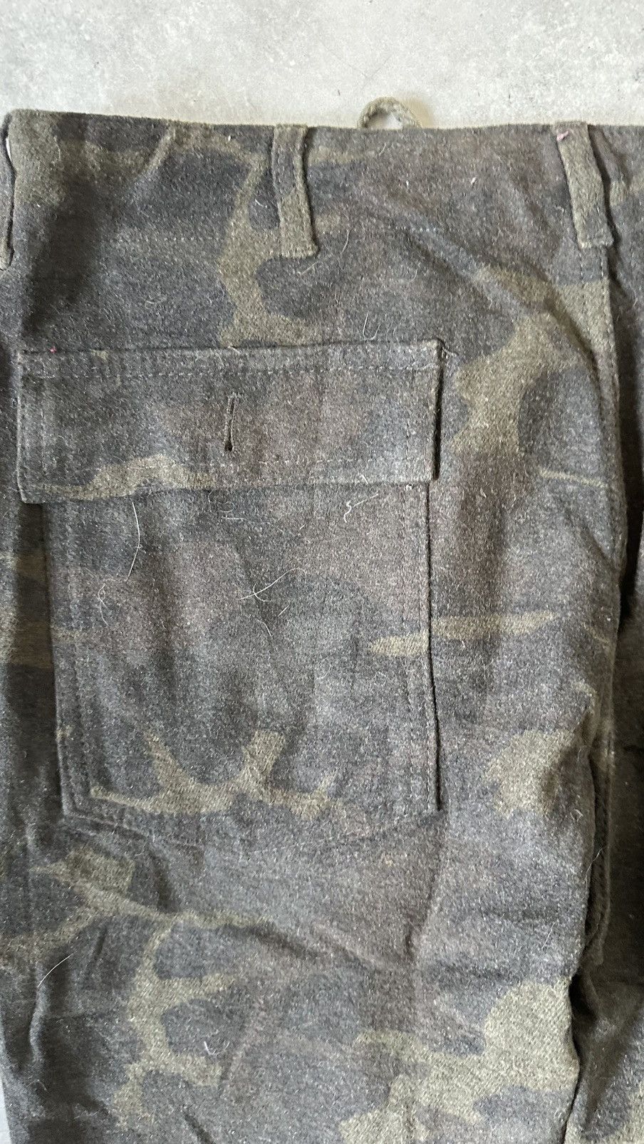 Japanese Brand VINTAGE GLOBAL WORK ARMY WOOL CARGO PANT Size US 36 / EU 52 - 13 Thumbnail