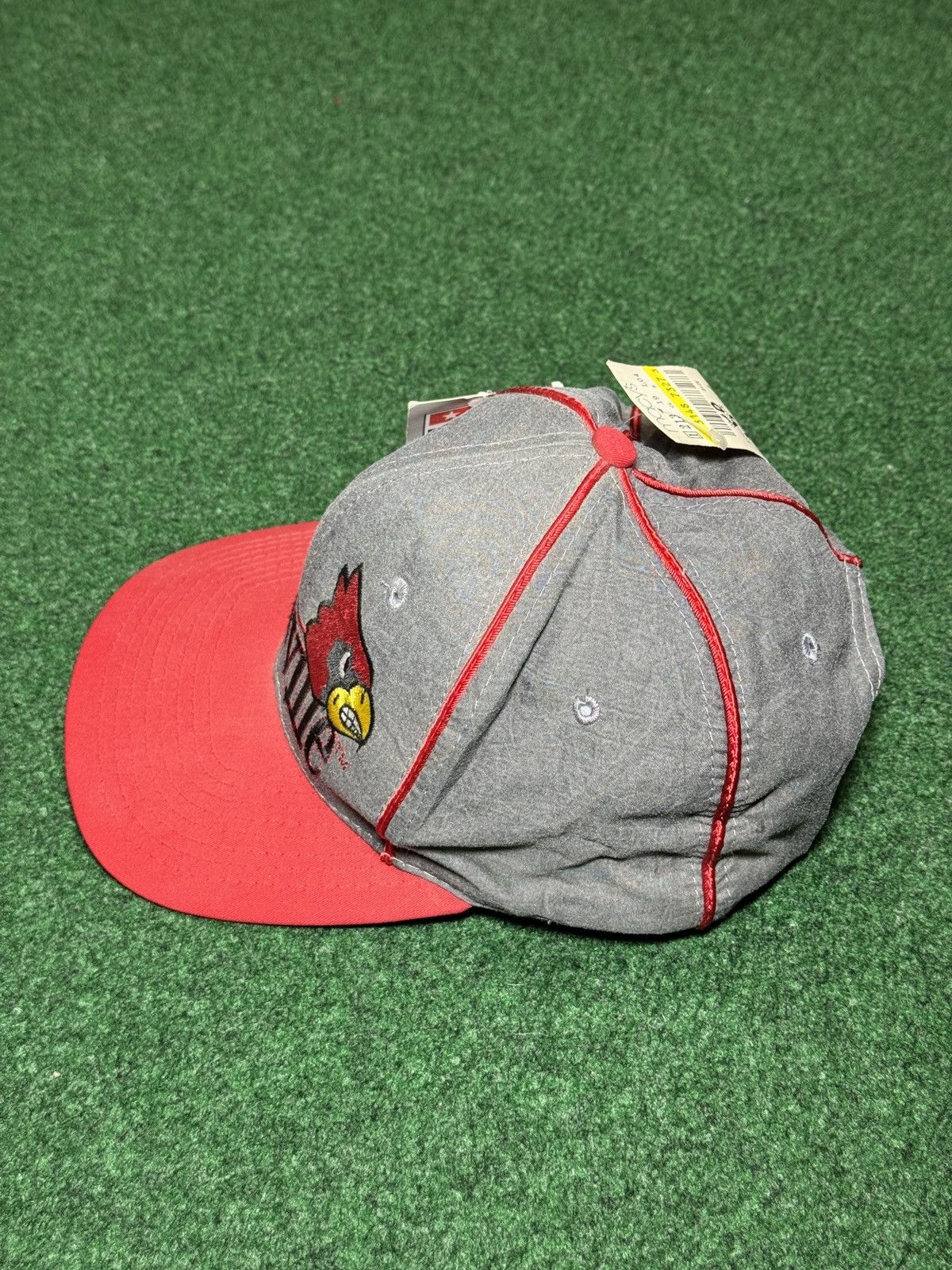 The Game Vintage Louisville Cardinals College NCAA 90s Snapback Hat Size ONE SIZE - 2 Thumbnail