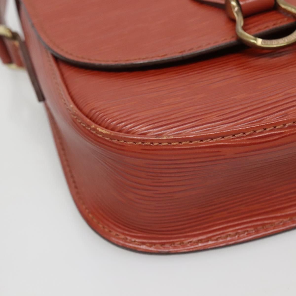 Louis Vuitton LOUIS VUITTON Epi Saint Cloud PM Shoulder Bag Brown M52213 Size ONE SIZE - 11 Thumbnail
