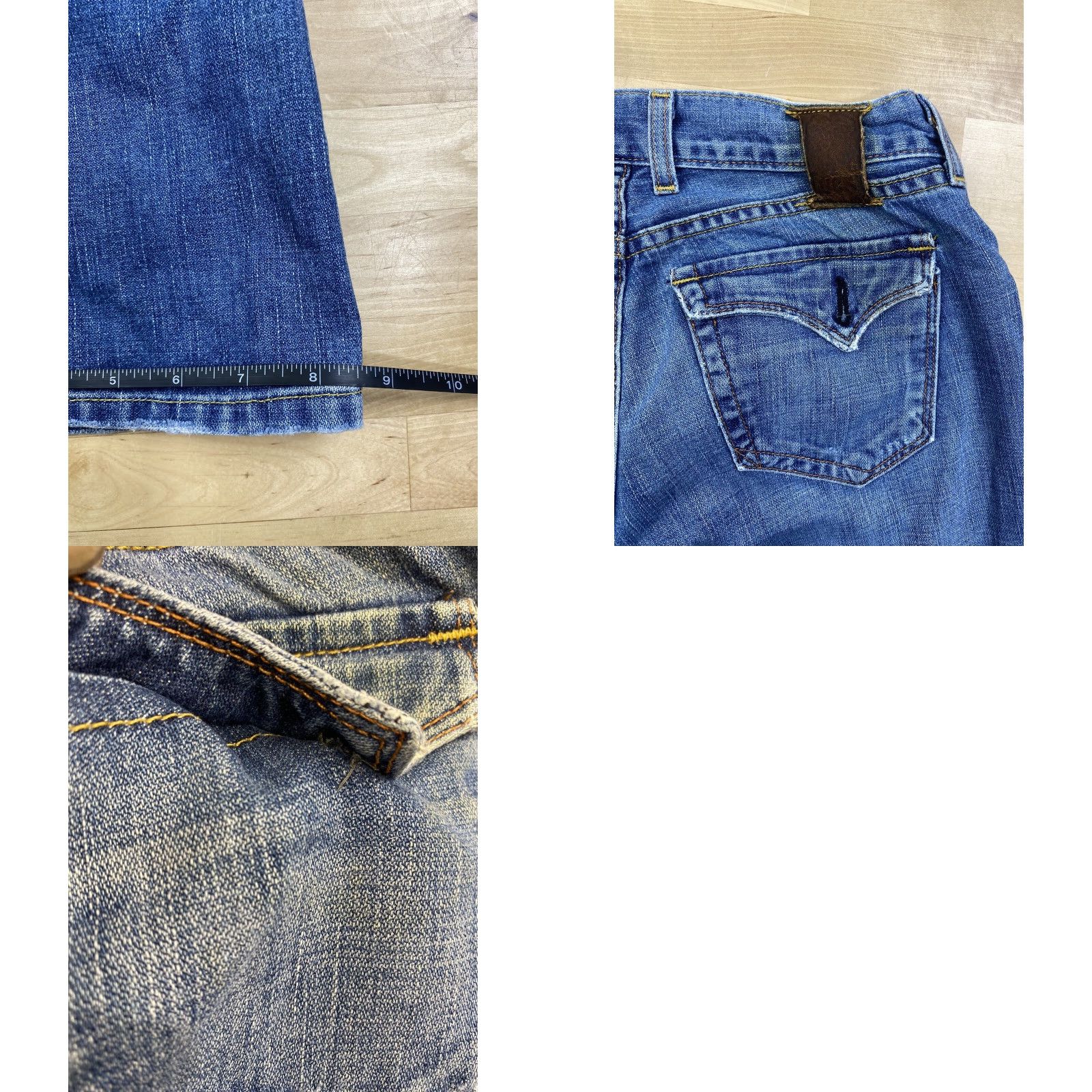 Lucky Brand Lucky Brand Socialite Jean Womens 0/25 Blue Medium Wash Casual Pockets #6760 Size 32" / US 10 / IT 46 - 9 Thumbnail