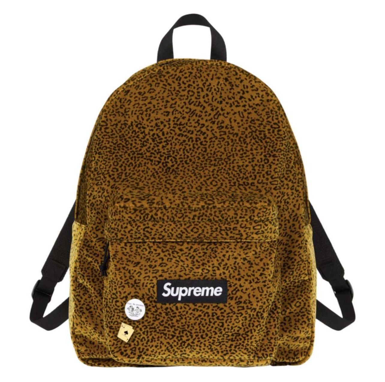 ◻*︎様 Supreme Velvet Backpack Red Leopard Supreme-Velvet-Backpack-Red-