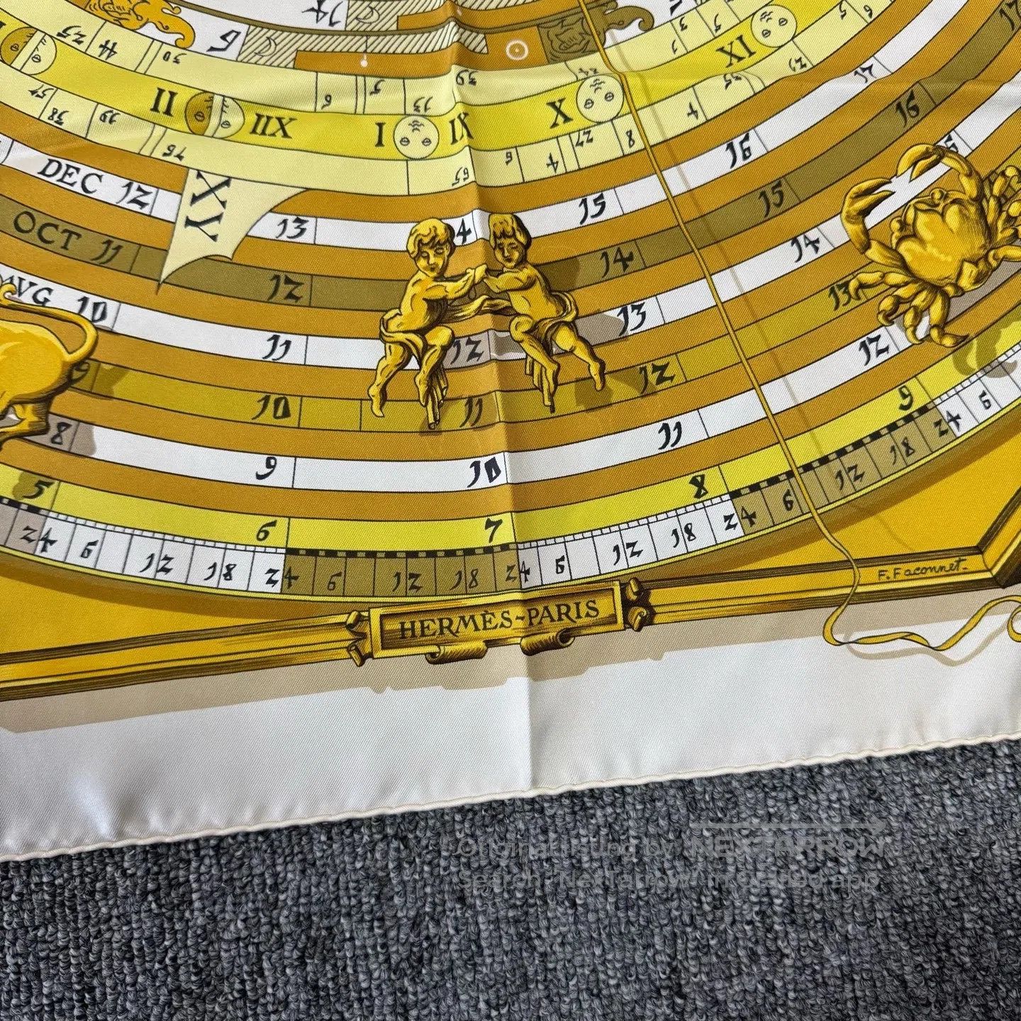 Hermes Hermes The Twelve Zodiac Signs; The Sun God; The Real Silk Size ONE SIZE - 4 Thumbnail