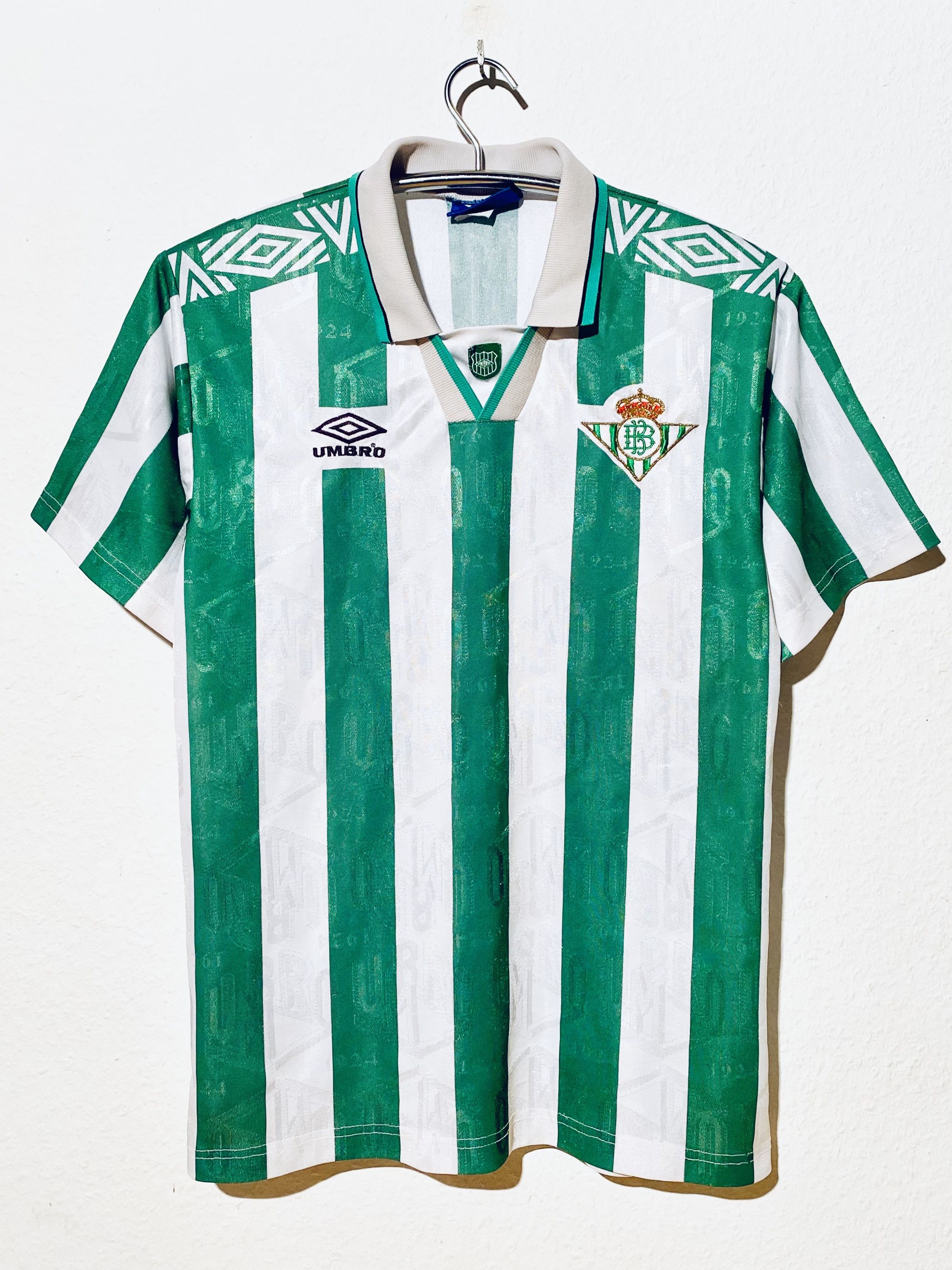 Umbro × Vintage Real Betis Home Jersey Shirt 1994 - 1995 Camiseta Size US S / EU 44-46 / 1 - 1 Thumbnail