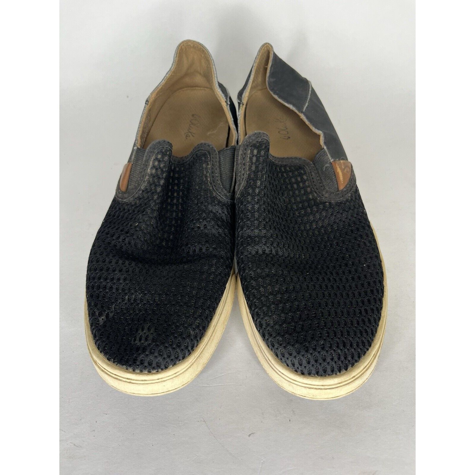 Olukai Olukai Black Mesh Synthetic Slip On Casual Shoes Women Sz 7. Size US 7.5 / IT 37.5 - 13 Thumbnail