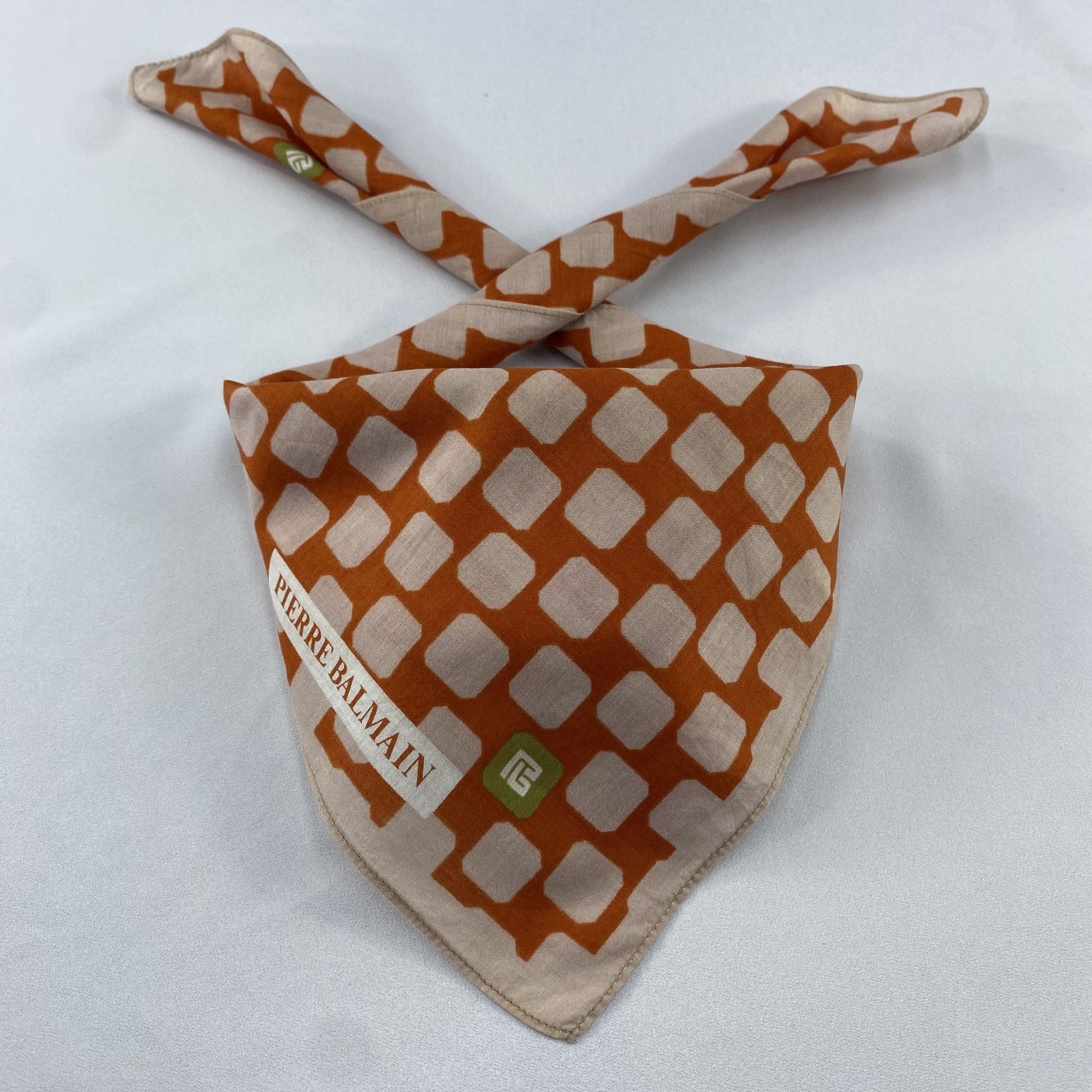 Pierre Balmain Pierre Balmain Handkerchief / Bandana / Neckerchief C870 Size ONE SIZE - 2 Thumbnail