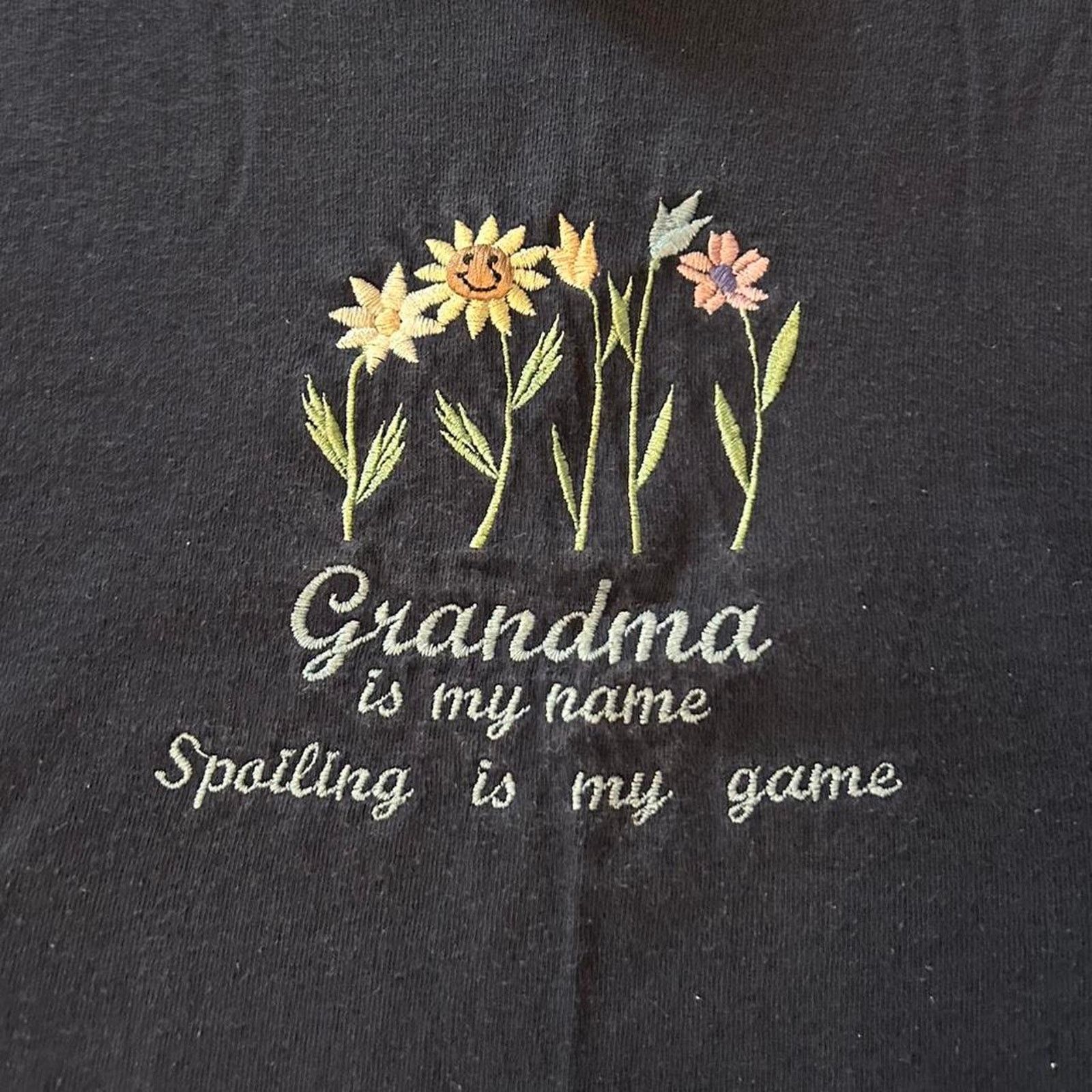 Other Rare 1990s embroidered grandma tee Size US M / EU 48-50 / 2 - 2 Thumbnail