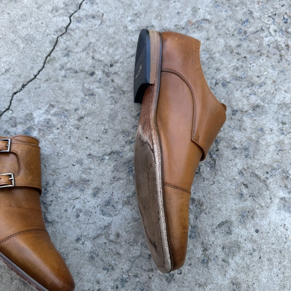 Leather Vintage Man’s Van Lier grandstands Leather Shoes Size 46 Size US 11 / EU 44 - 4 Thumbnail