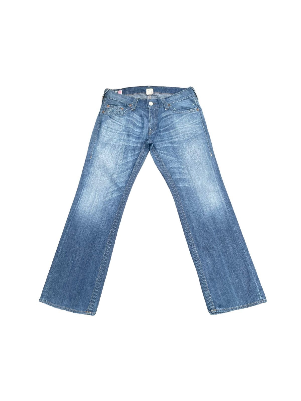 image of Vintage True Religion Section Bobby Denim in Blue, Men's (Size 40)