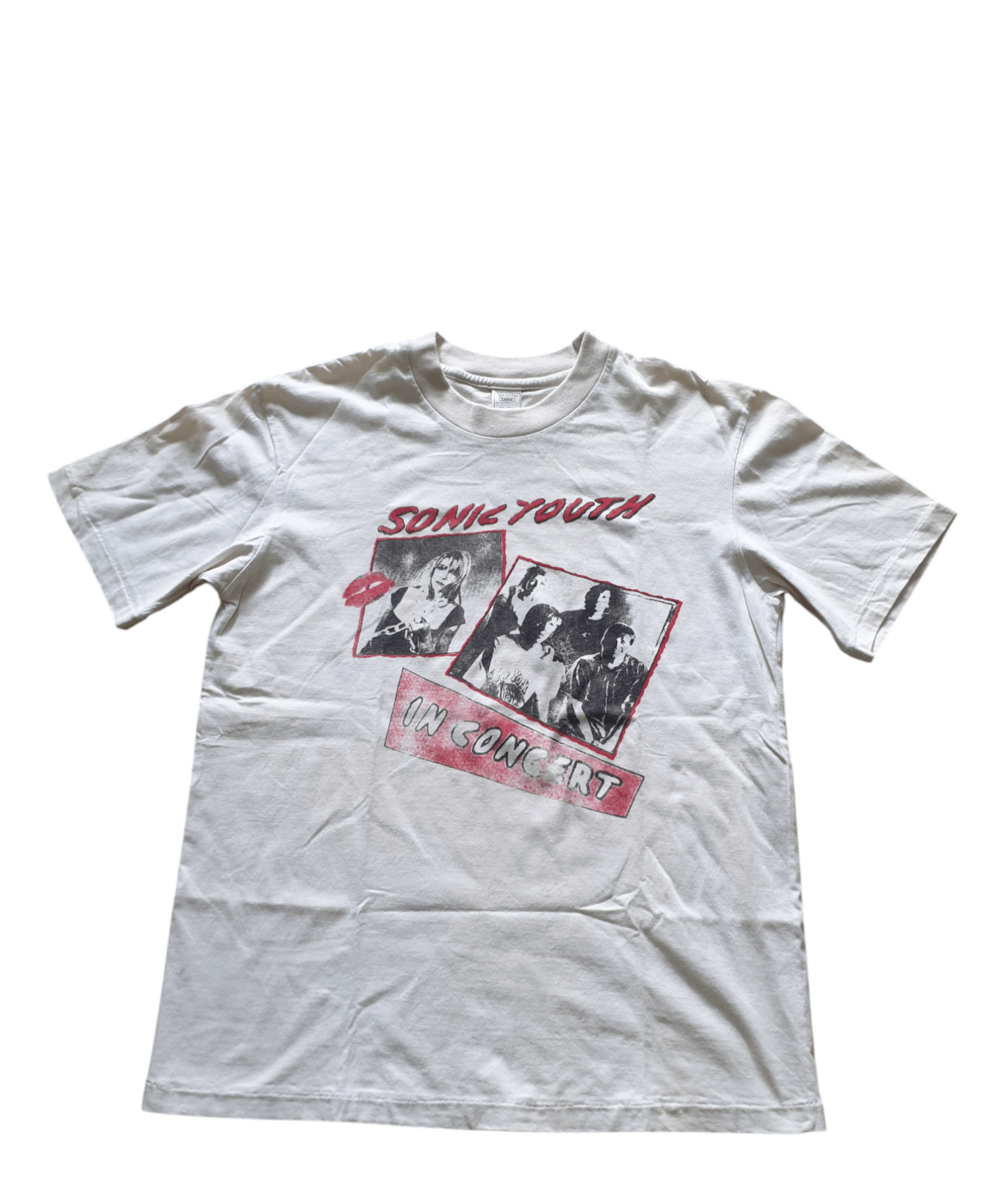 トップス Sonic youth parking lot Vintage 90s Sonic Youth Parking Lot Boot Tee Shirt