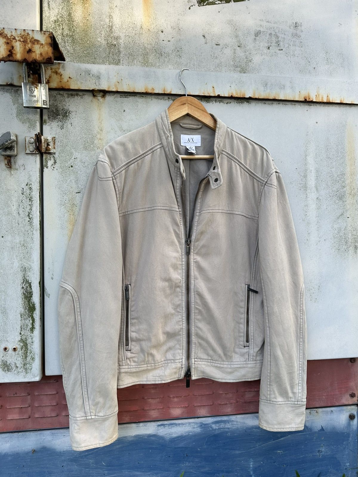 Armani Exchange 👹Vintage Armani Exchange Detroit Jacket Size US L / EU 52-54 / 3 - 4 Thumbnail