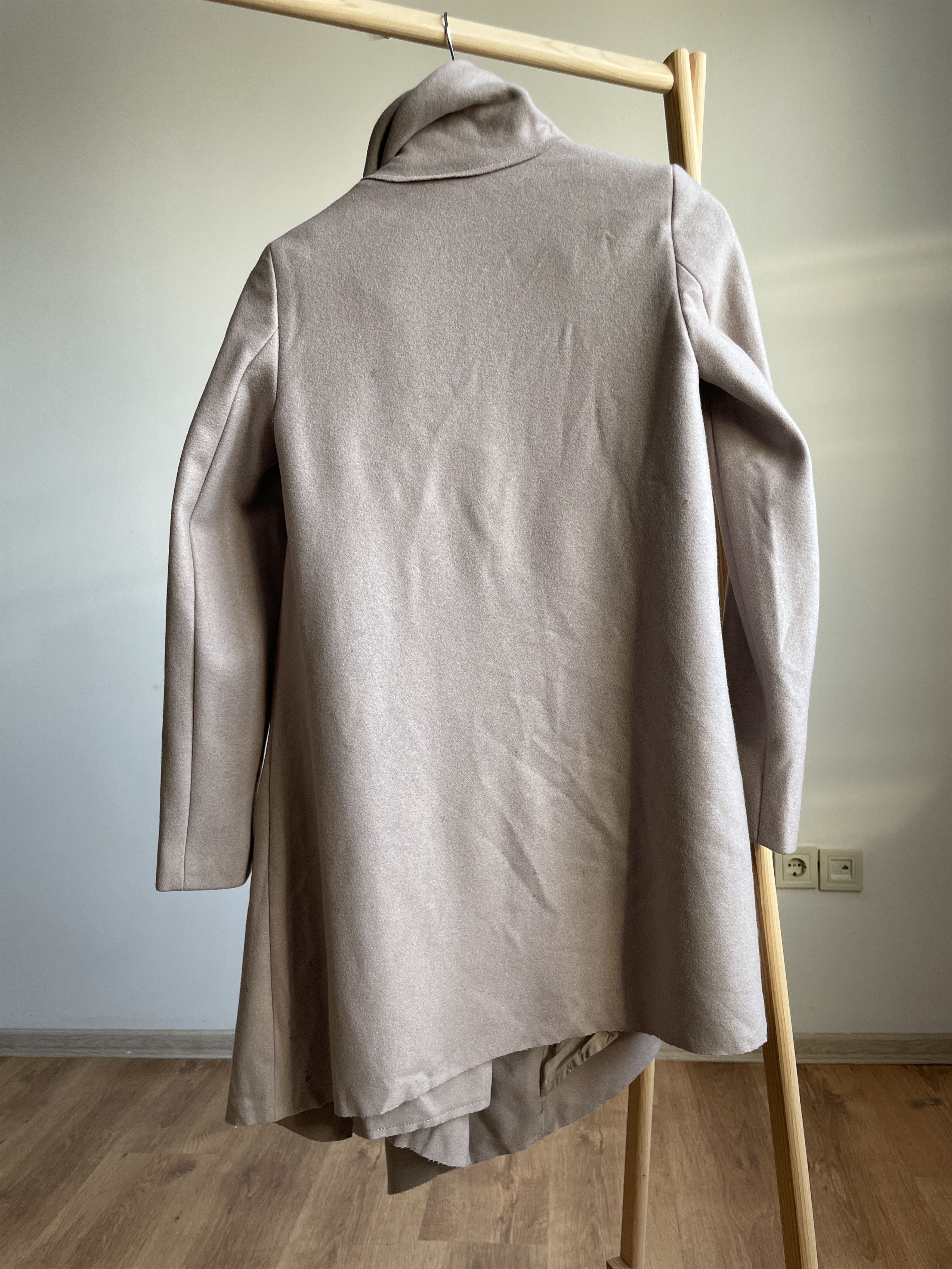 Allsaints Allsaints City Monument Toggle Buckle Asymmetric Womens Coat Size XS / US 0-2 / IT 36-38 - 3 Thumbnail