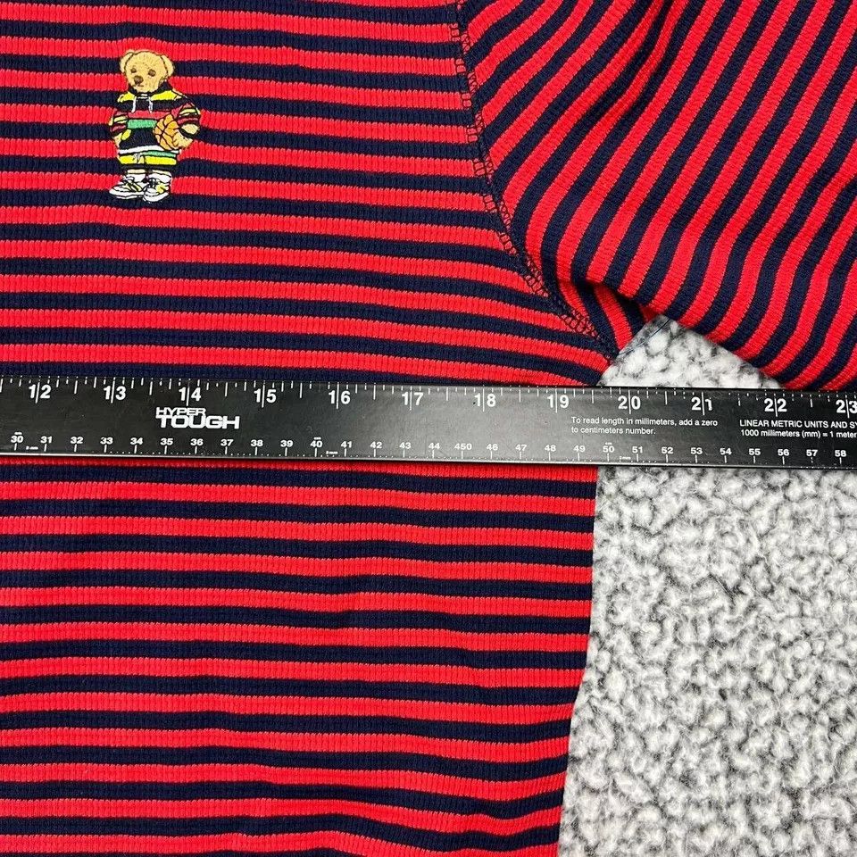 Polo Ralph Lauren Polo Ralph Lauren Shirt Men Striped Long Sleeve Crew Neck L Size US L / EU 52-54 / 3 - 3 Thumbnail