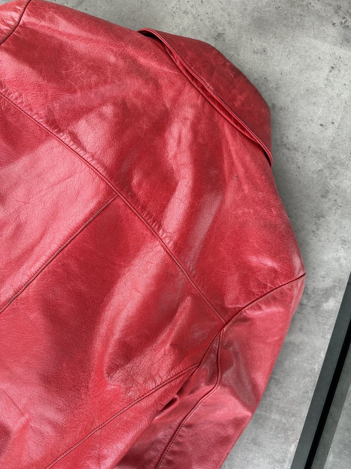 Japanese Brand Vintage Leather Jacket Size S / US 4 / IT 40 - 14 Thumbnail