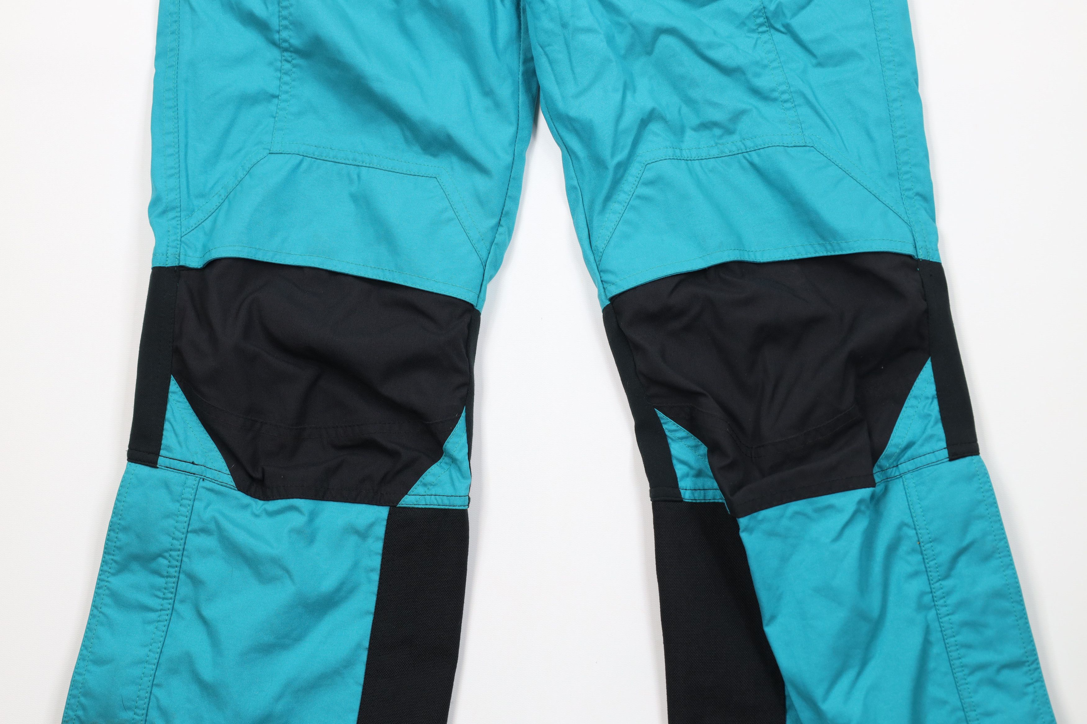 The North Face Vintage 90s The North Face Spell Out Winter Snow Pants Teal Size 30" / US 8 / IT 44 - 3 Thumbnail