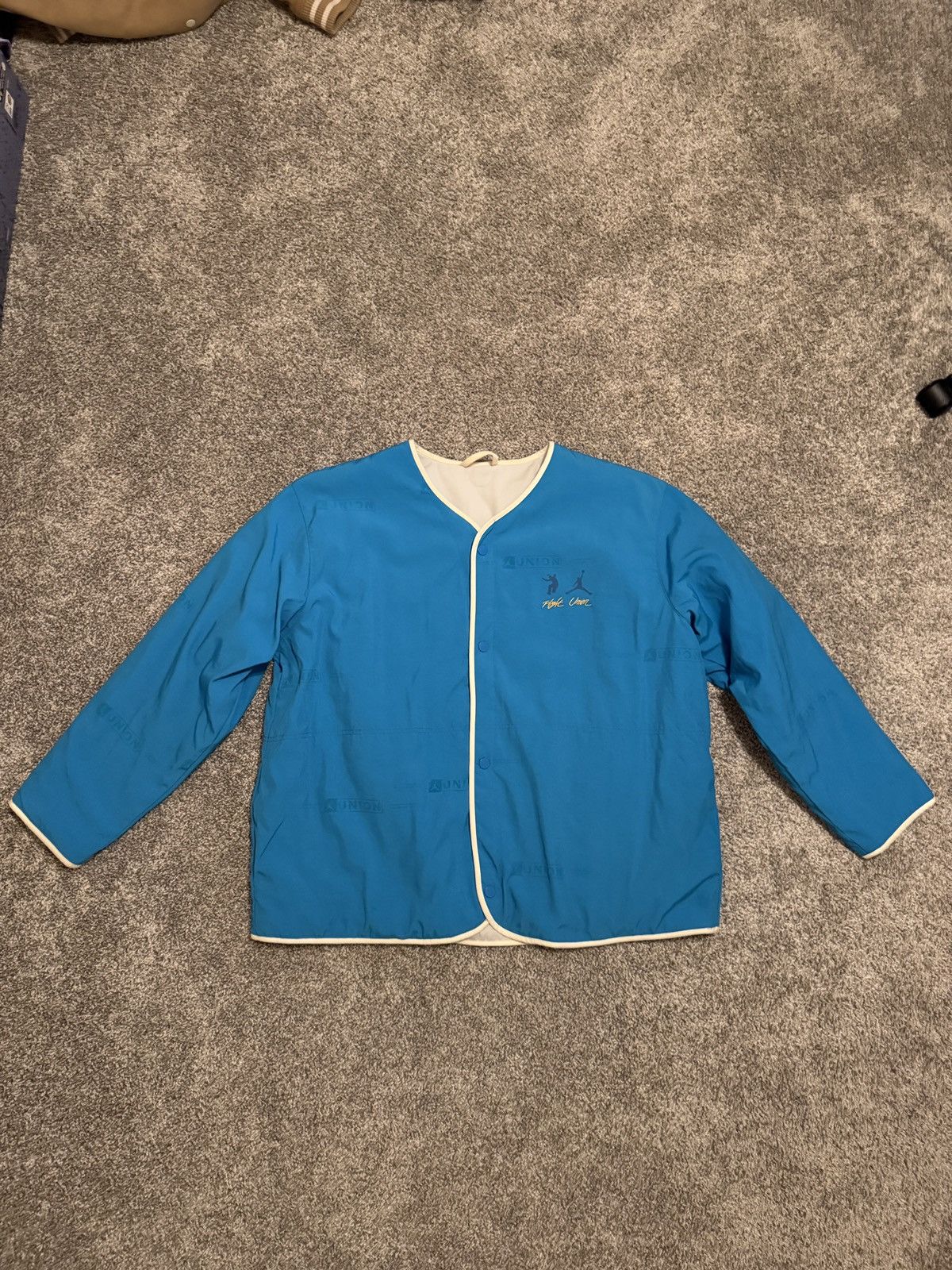 Jordan Brand × Union LA Nike Jordan x Union M J LINER Jacket Reversible Size US XXL / EU 58 / 5 - 1 Thumbnail