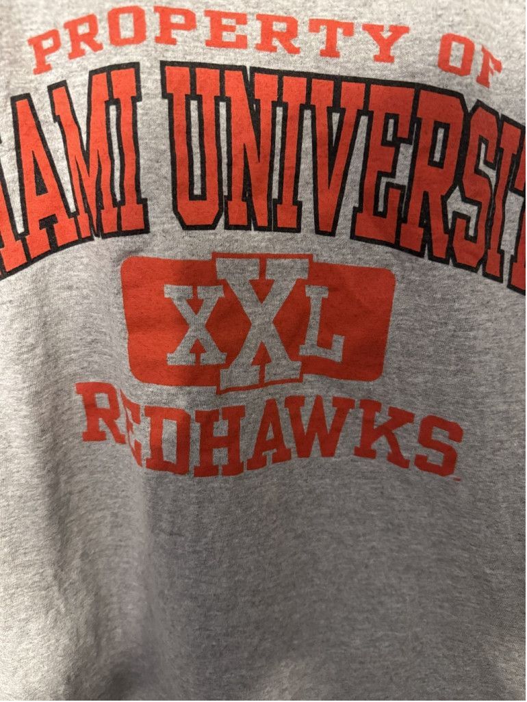 Carrera Miami (OH) Redhawks T-Shirt Gray NCAA Men's Size L Size US L / EU 52-54 / 3 - 4 Thumbnail