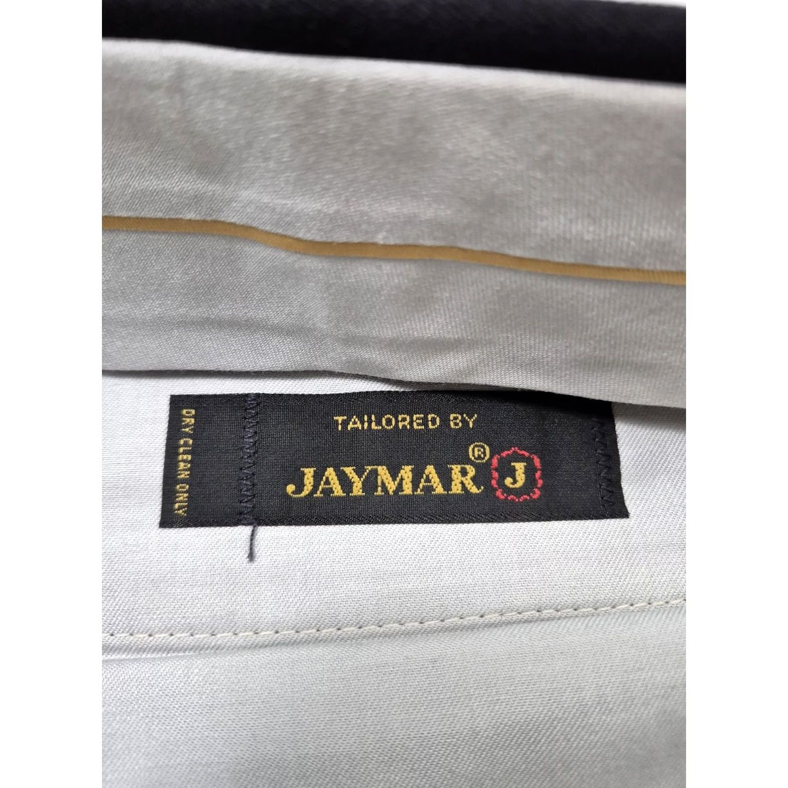 Vintage VINTAGE Jaymar Dress Pants Mens 38x36 Black Wool Blend Pleated Straight Unhemmed NWT Size US 38 / EU 54 - 3 Thumbnail