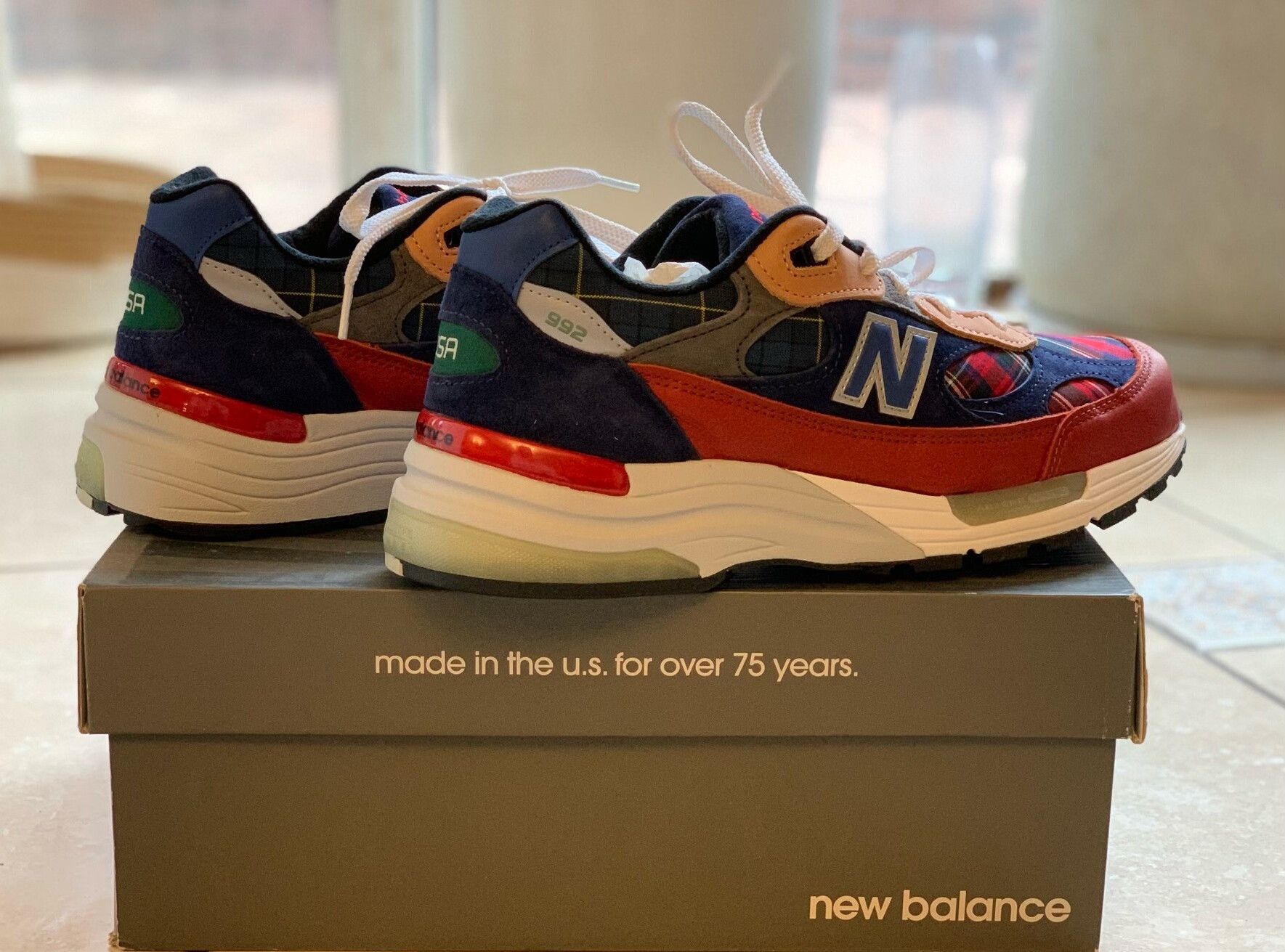New Balance New Balance x CONCEPTS NB 992 Running Shoe Size US 10 / EU 43 - 1 Thumbnail