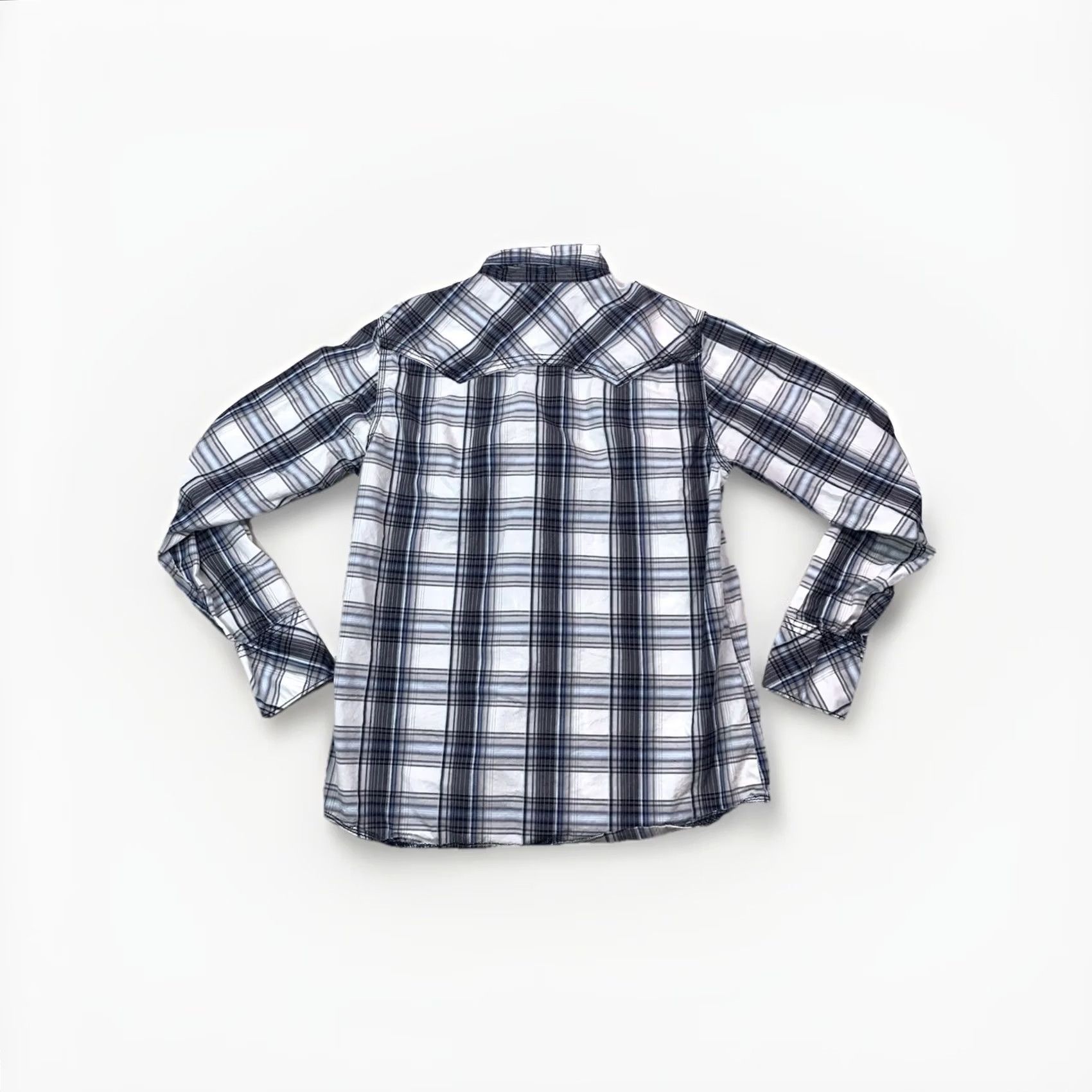 Vintage BKE Buckle Jeans Pearl Snap Western Plaid Slim Fit Shirt Medium-12910 Size US M / EU 48-50 / 2 - 7 Thumbnail