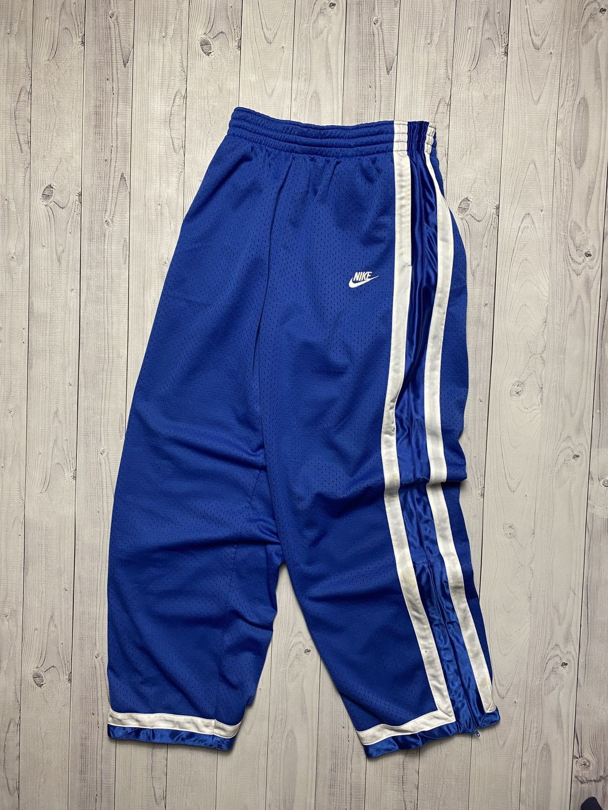 Nike Vintage Nike drill pants net breathable baggy sweatpants L Size US 36 / EU 52 - 2 Thumbnail