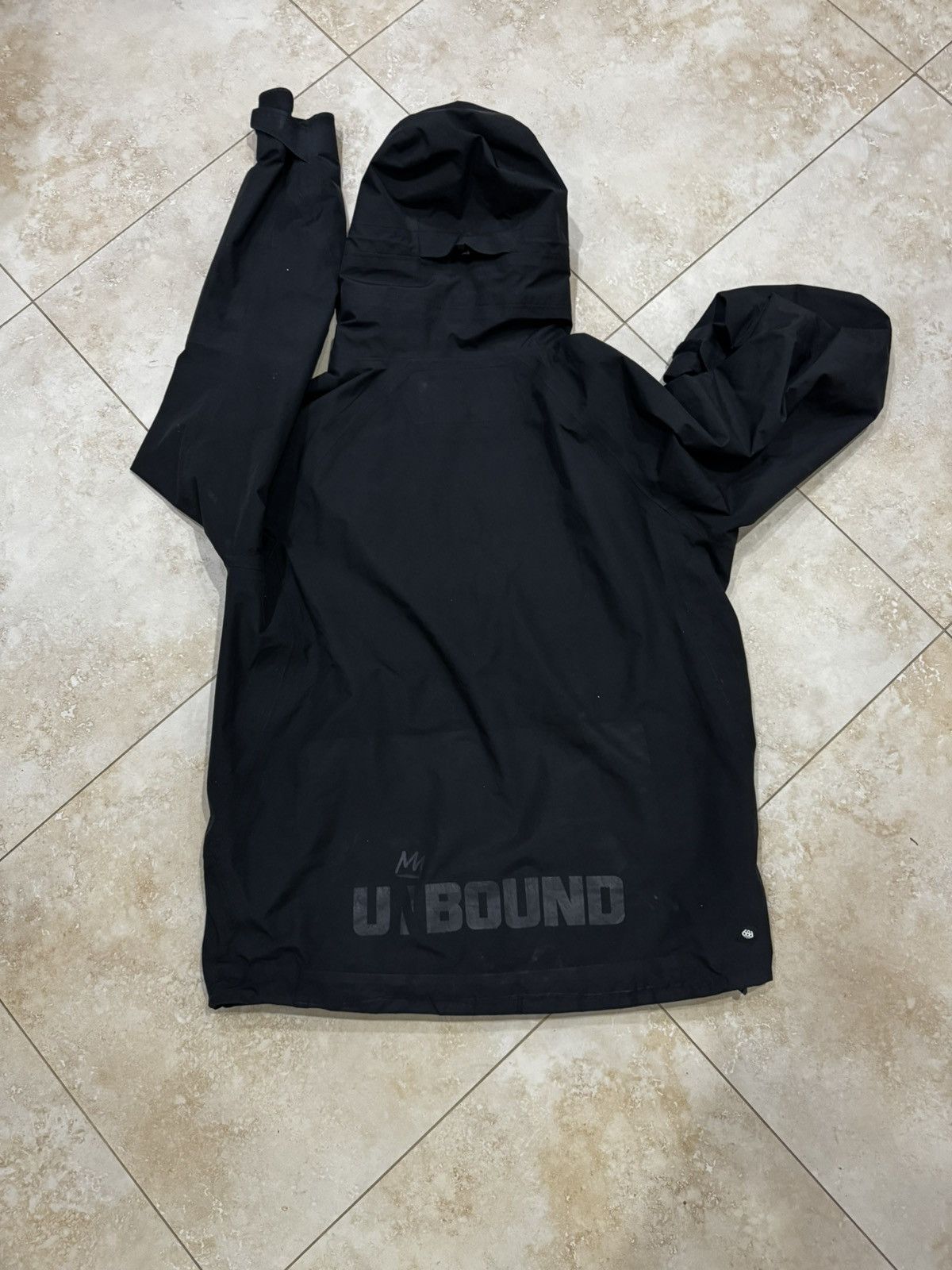 686 686 Mens Large GoreTex Unbound Black Jacket Size US L / EU 52-54 / 3 - 3 Thumbnail
