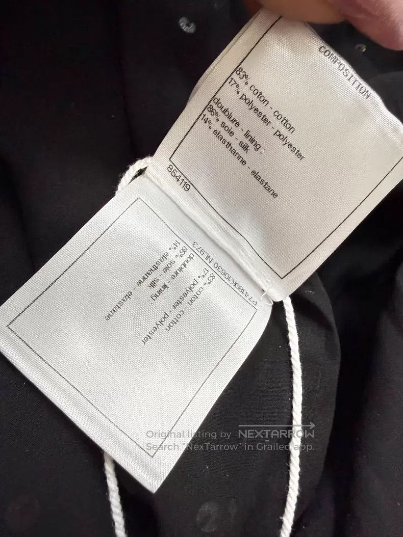 Chanel Chanel 23C early spring vacation black sequin jumpsuit Size 25" / US 0 / IT 36 - 7 Thumbnail