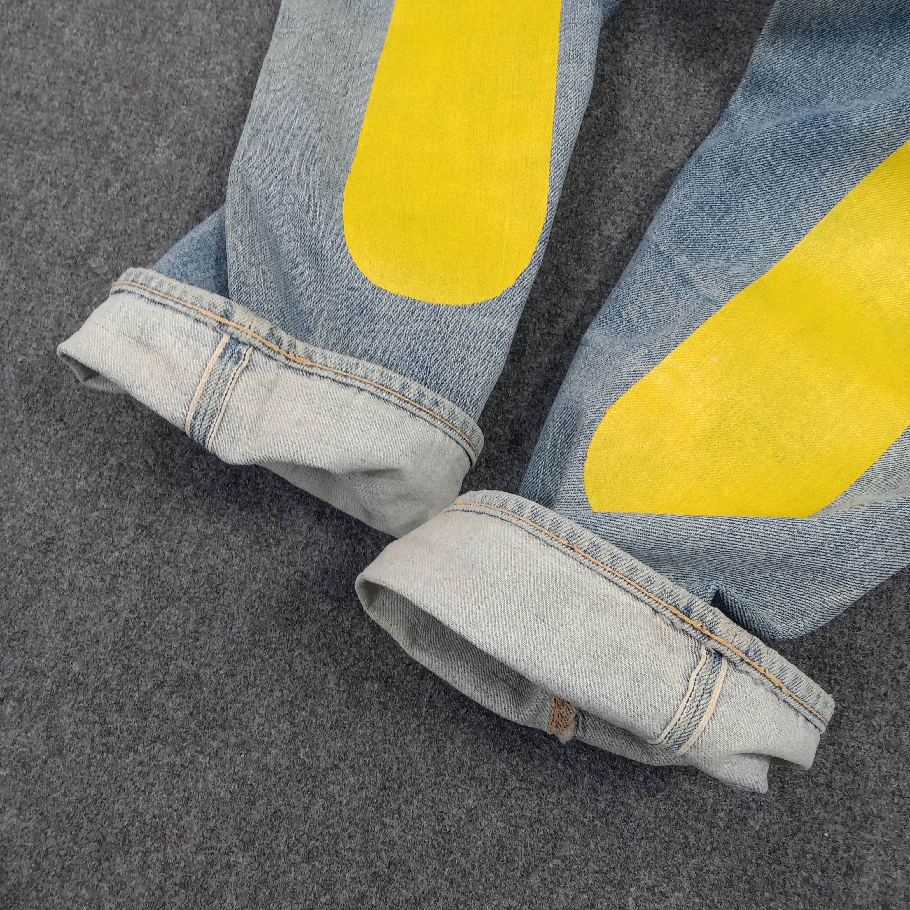 Evisu × Japanese Brand × Vintage Evisu Selvedge Japanese Brand Daicock Custom Denim Jeans Size US 27 - 3 Thumbnail