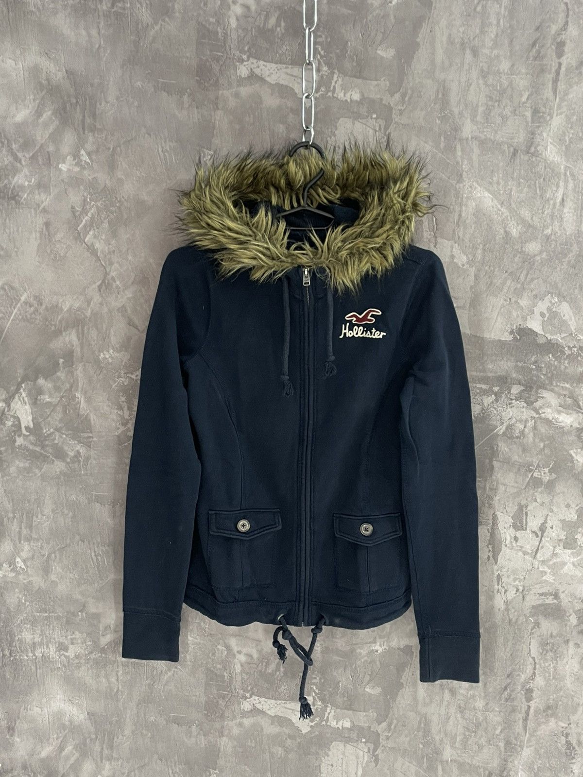 Hysteric Glamour × Le Grande Bleu (L.G.B.) Y2K Glam IfSixWasNine LGB Style Fur Hollister Hoodie Size S / US 4 / IT 40 - 1 Thumbnail