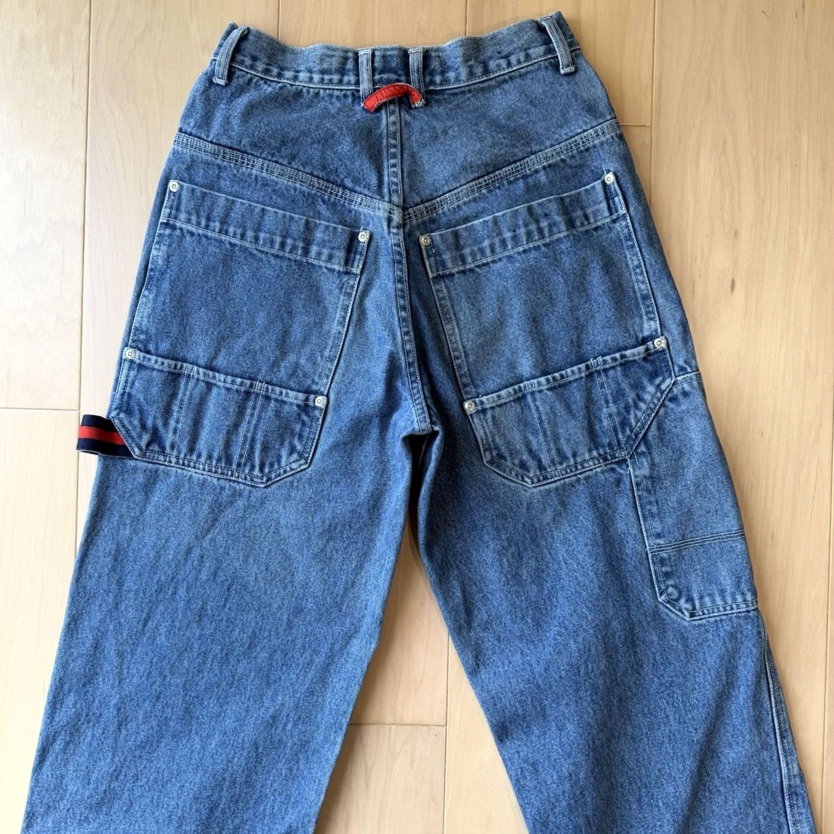 Vintage VINTAGE Canyon River Blues Jeans 29 Blue 90s Baggy Denim Streetwear Skater NYC Mens Jeans Size US 29 - 6 Thumbnail