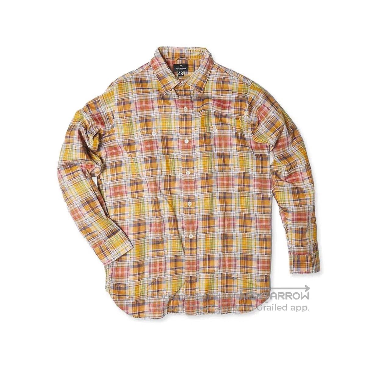 Nigel Cabourn Nigel Cabourn Big Shirt Plaid Long Sleeve. Size US S / EU 44-46 / 1 - 8 Thumbnail