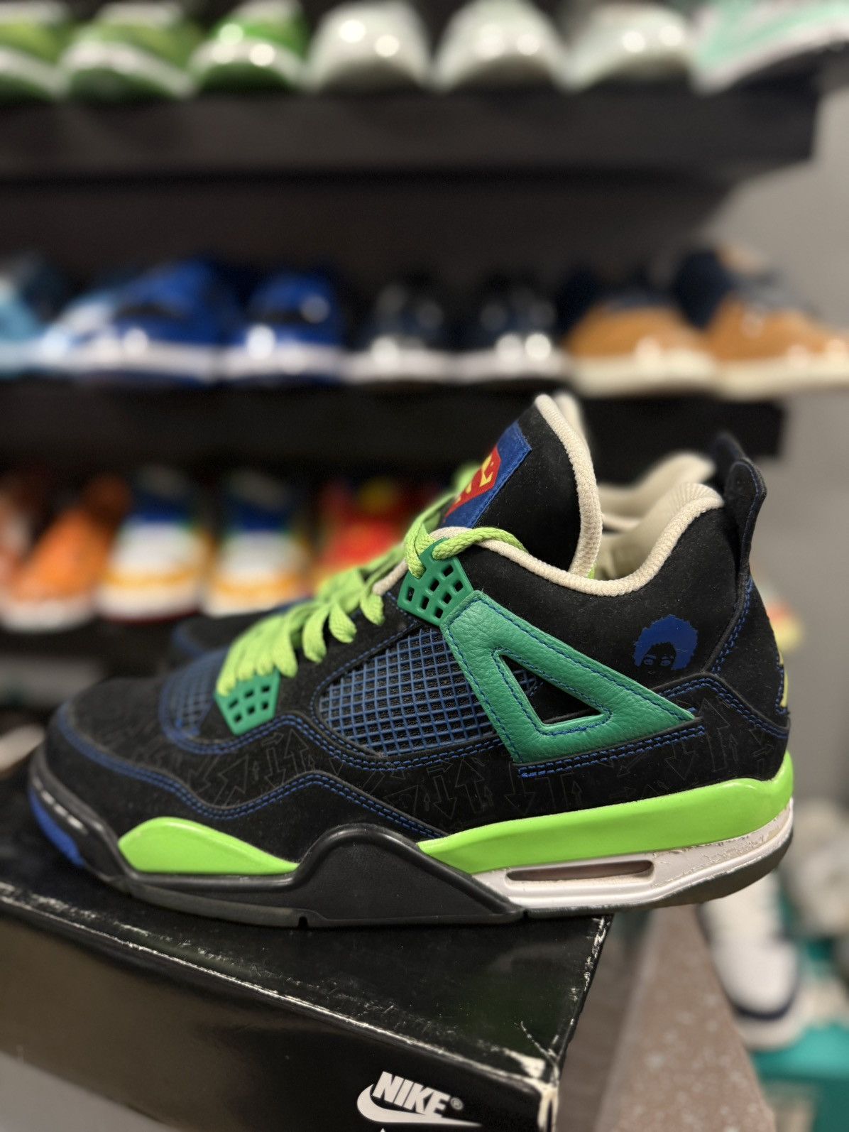 Nike Jordan 4 Doernbecher Size 10 NO BOX Clean (308497-015) Size US 10 / EU 43 - 7 Thumbnail