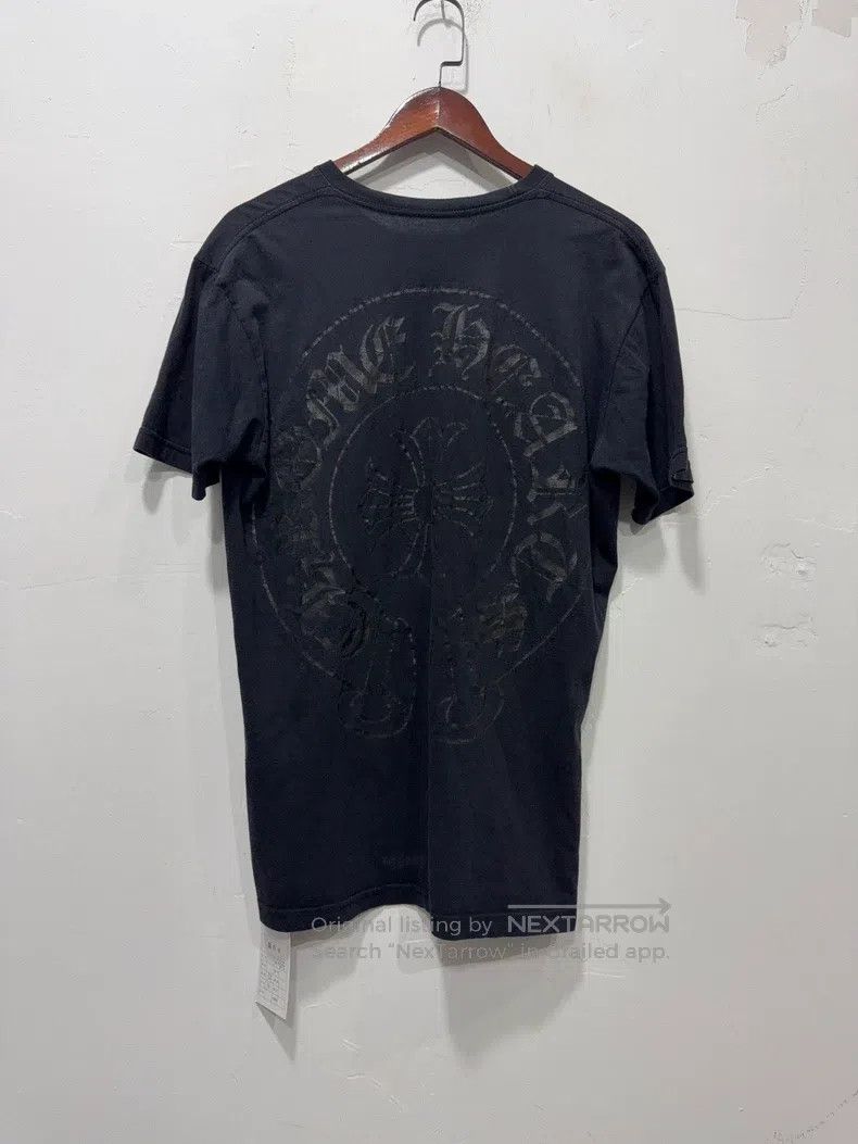 CHROME HEARTS Size L Black short sleeve t