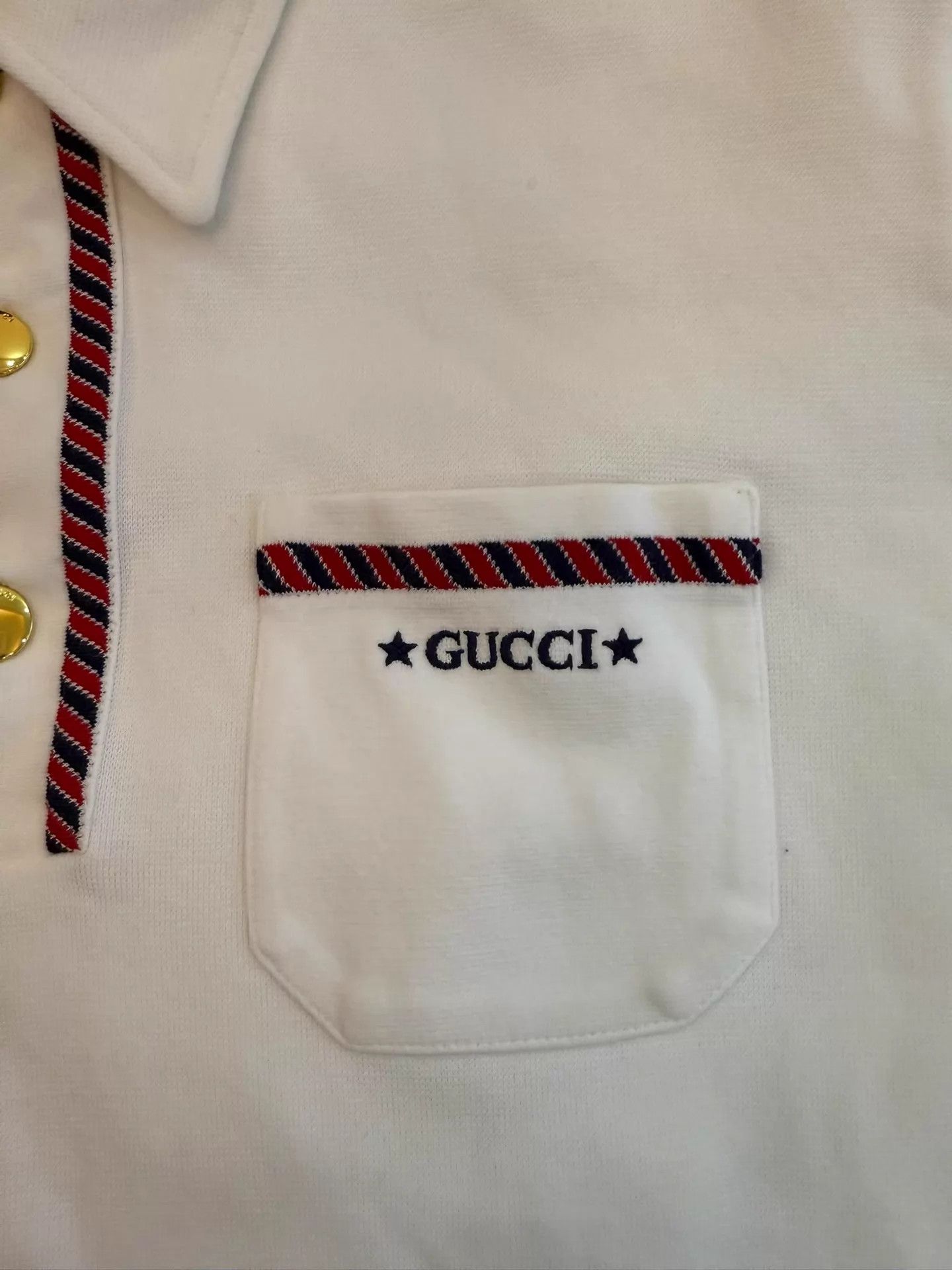 Gucci Gucci 2024 Polo Sweatshirt M Front Pocket Embroidered Logo Size US M / EU 48-50 / 2 - 4 Thumbnail