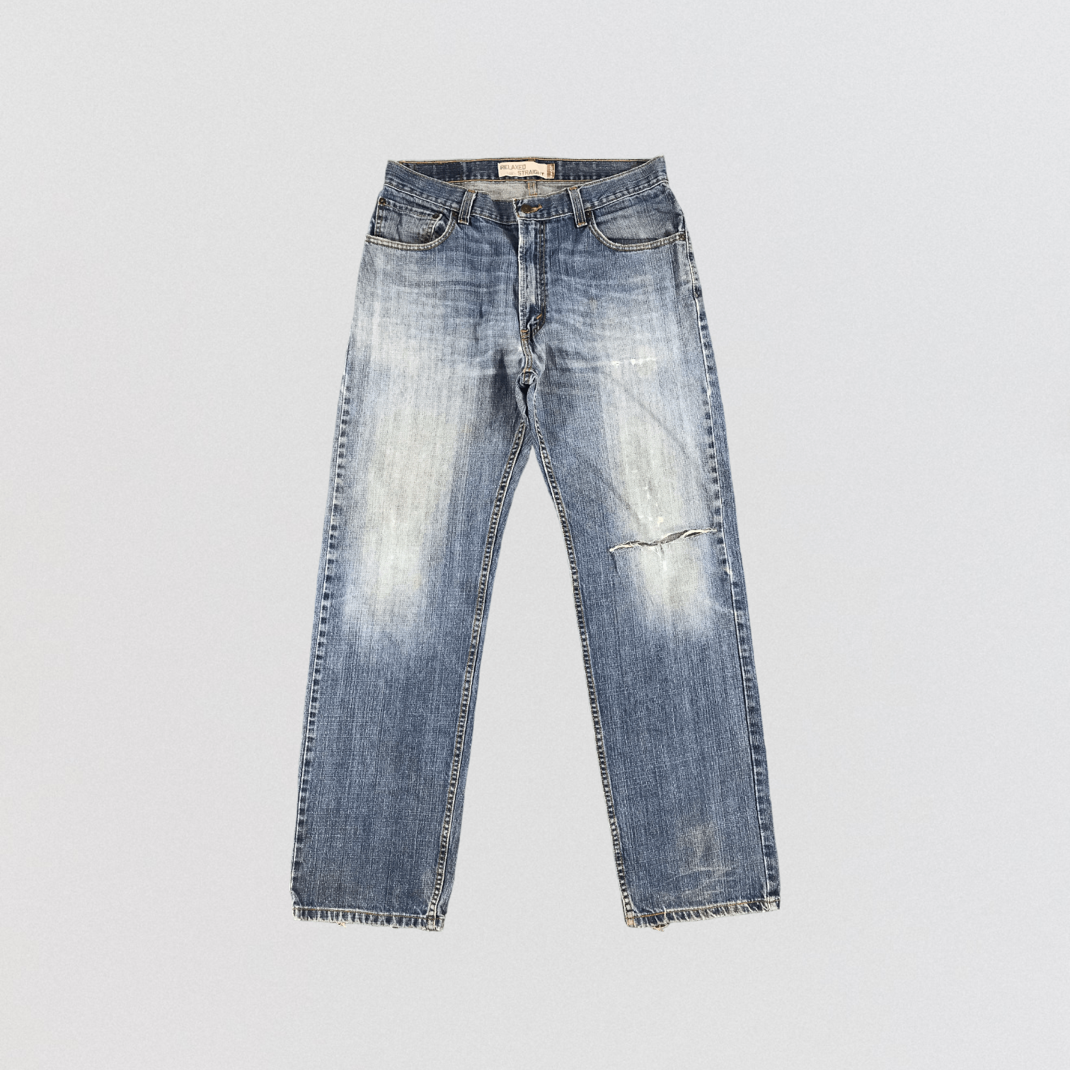 Levi's × Vintage Vintage 90s Blue Wash Levis 559 Jeans-JM1687 Size US 34 / EU 50 - 1 Thumbnail