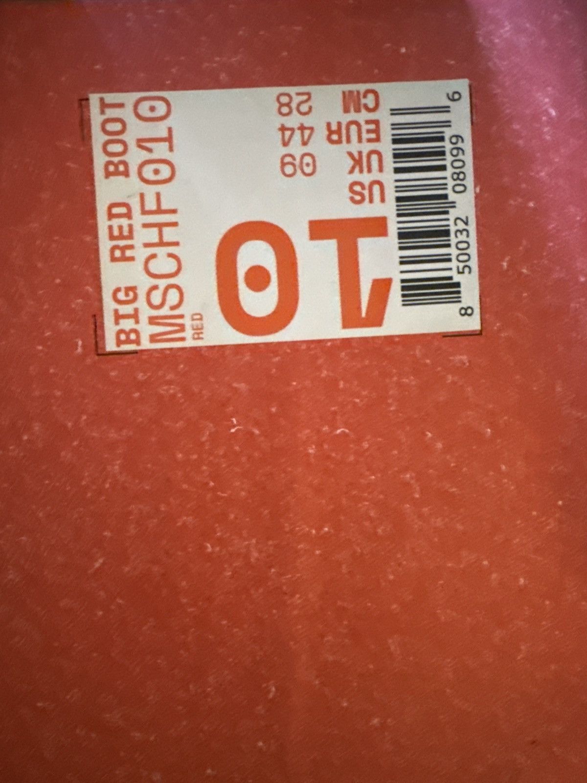 MSCHF MSCHF BIG RED BOOT Size US 10 / EU 43 - 6 Thumbnail