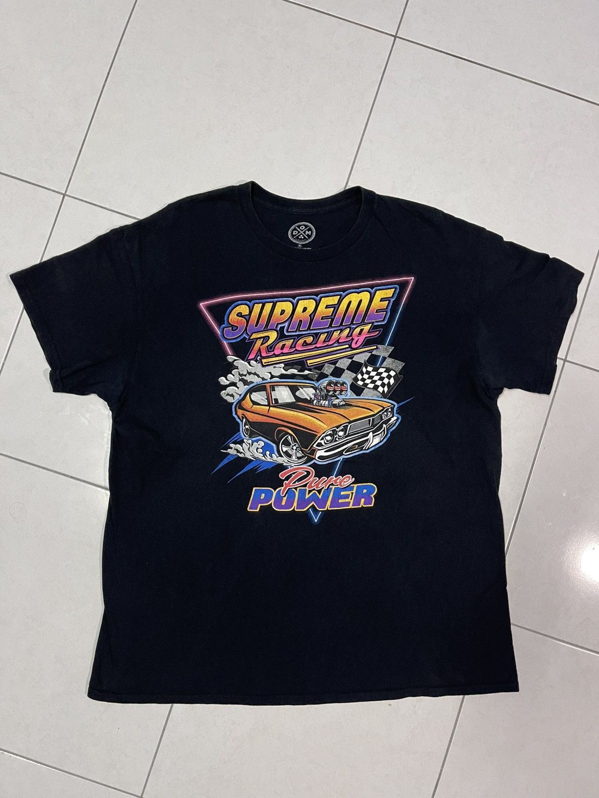 VINTAGE SUPREME RACING TEE VERY RARE