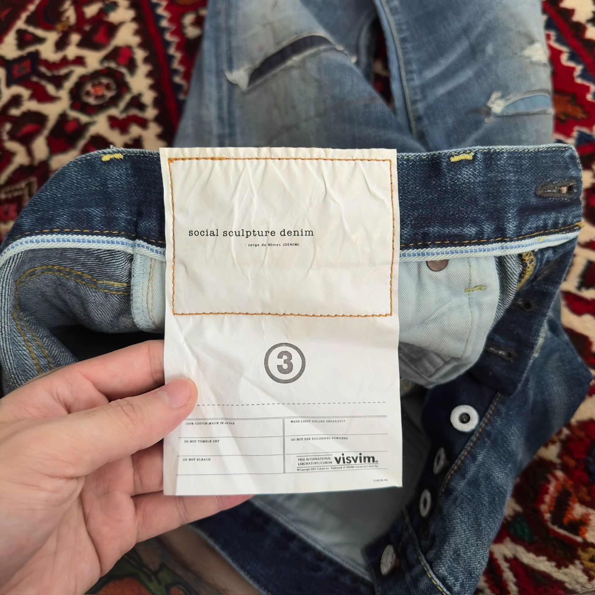 Visvim VISVIM 20SS Destroyed Jeans 3 Size US 34 / EU 50 - 7 Thumbnail