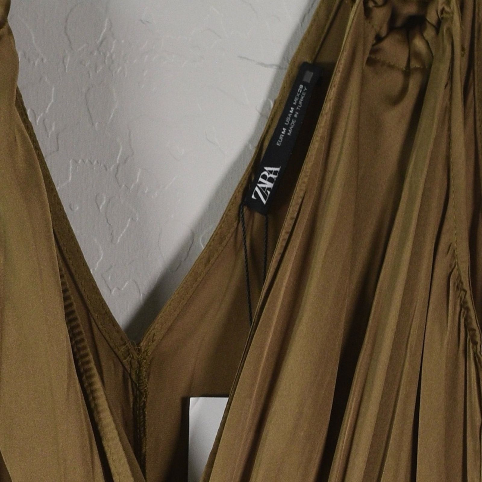 Zara Zara NWT Pleated Romper Size 30" / US 8 / IT 44 - 4 Thumbnail