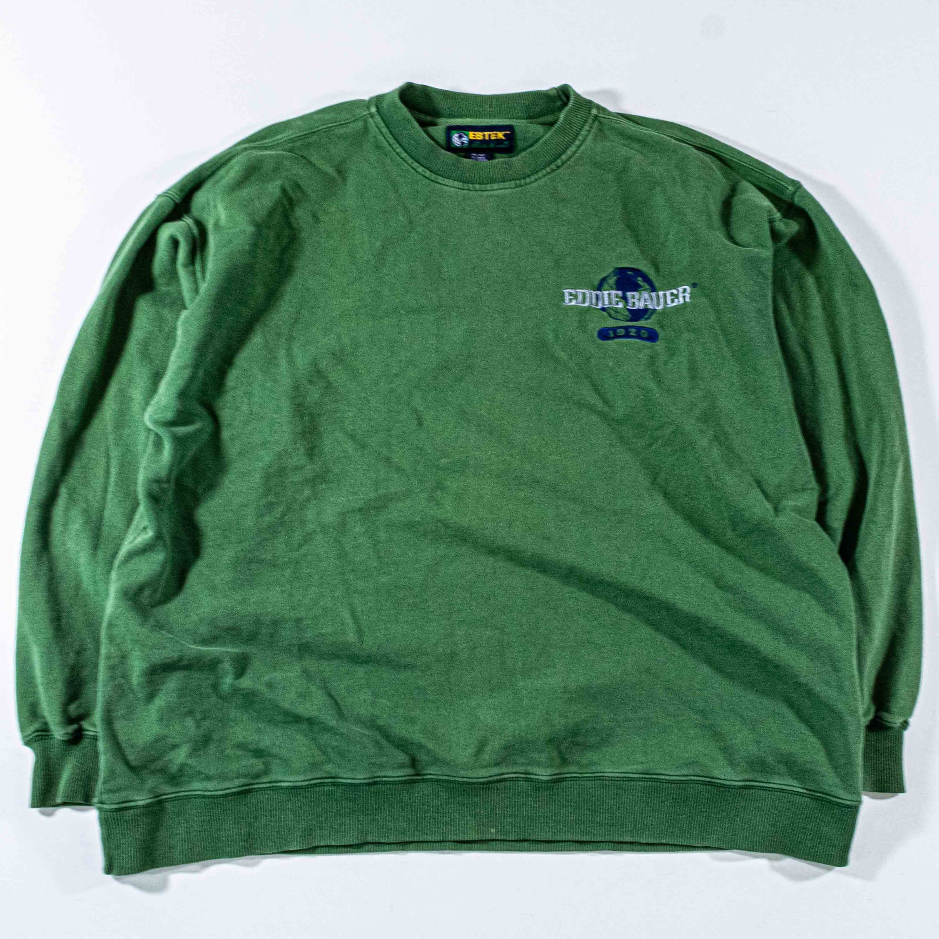 Eddie Bauer Vintage Eddie Bauer EBTEK Sweatshirt Sun Faded Crewneck Size US L / EU 52-54 / 3 - 4 Thumbnail