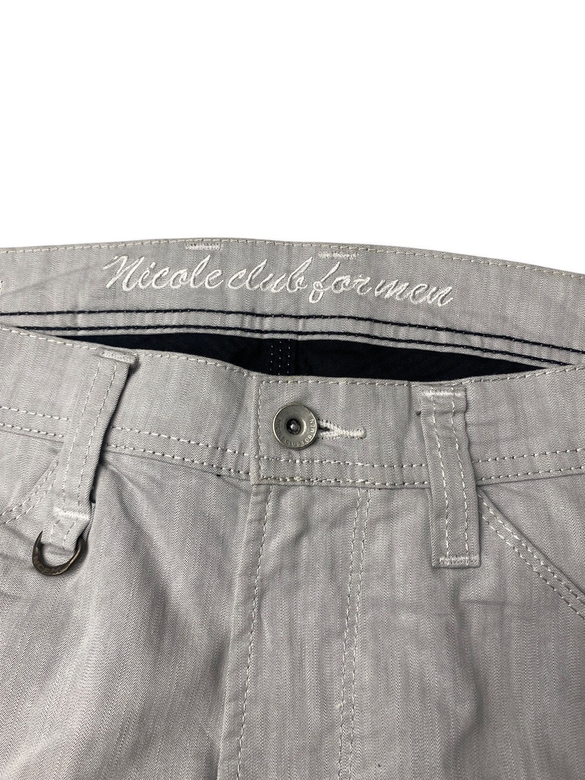 Nicole Club 2000's Nicole Club Buckle Flared Pants Size US 30 / EU 46 - 10 Thumbnail