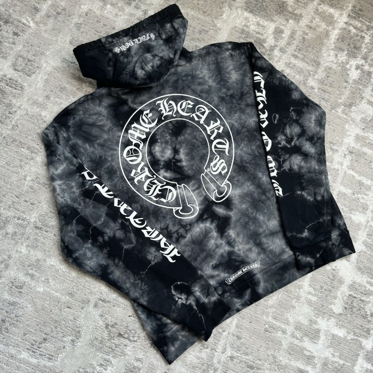 Chrome Hearts Black Camo Chrome Hearts Horseshoe Pullover