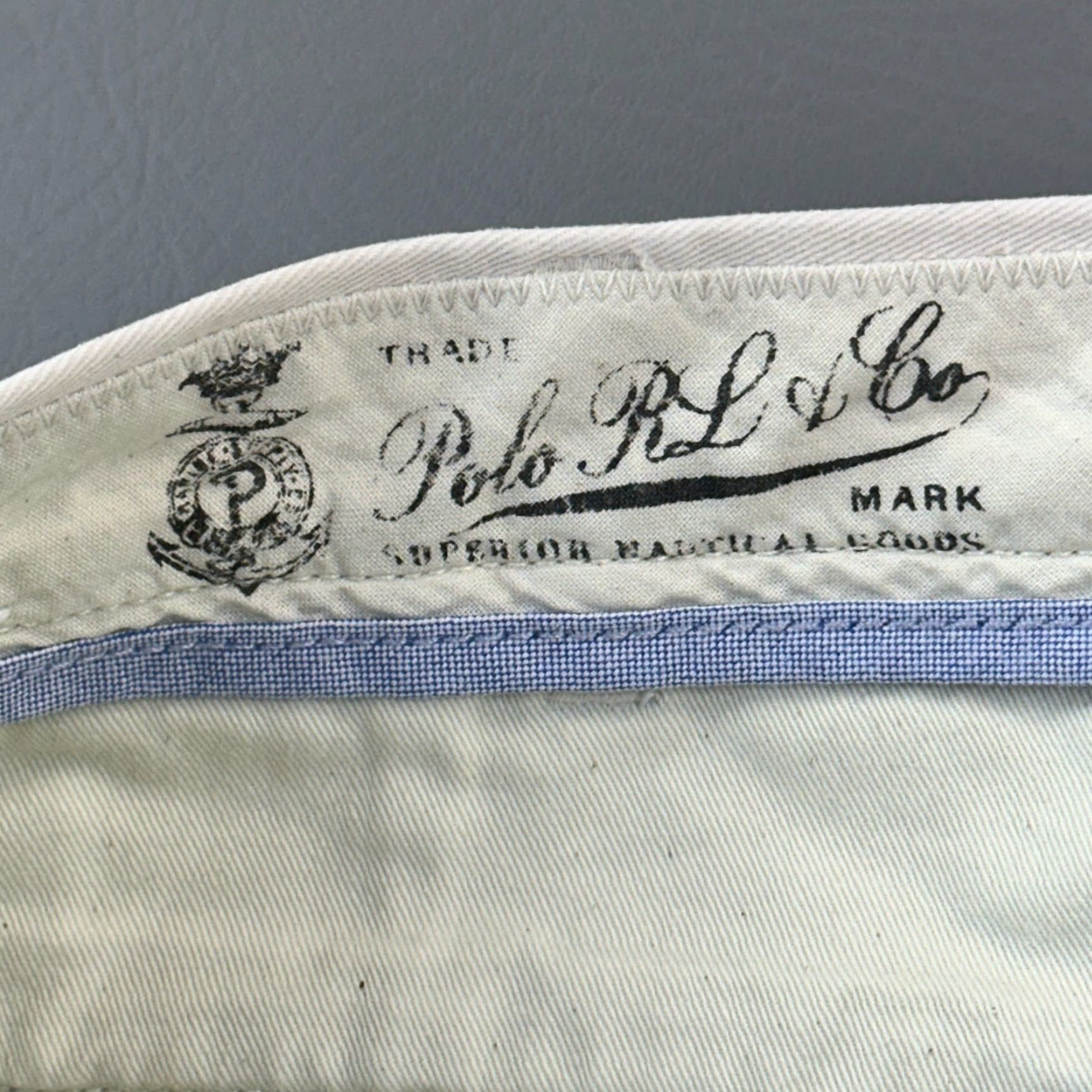 Polo Ralph Lauren Vintage Polo Ralph Lauren Shorts Mens 36 Beige 9" Gi Fit Flat Front Chino Preppy Size US M / EU 48-50 / 2 - 6 Thumbnail