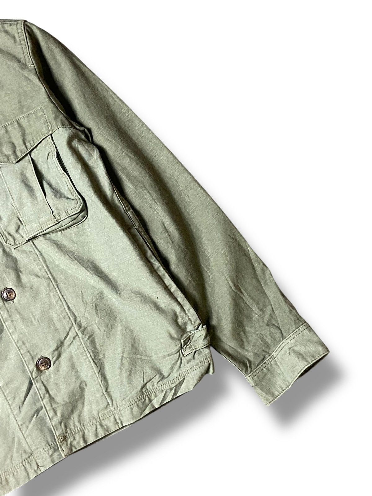 Japanese Brand × Vintage BERNABEU Brand Military Style Jacket (126) Size US M / EU 48-50 / 2 - 4 Thumbnail