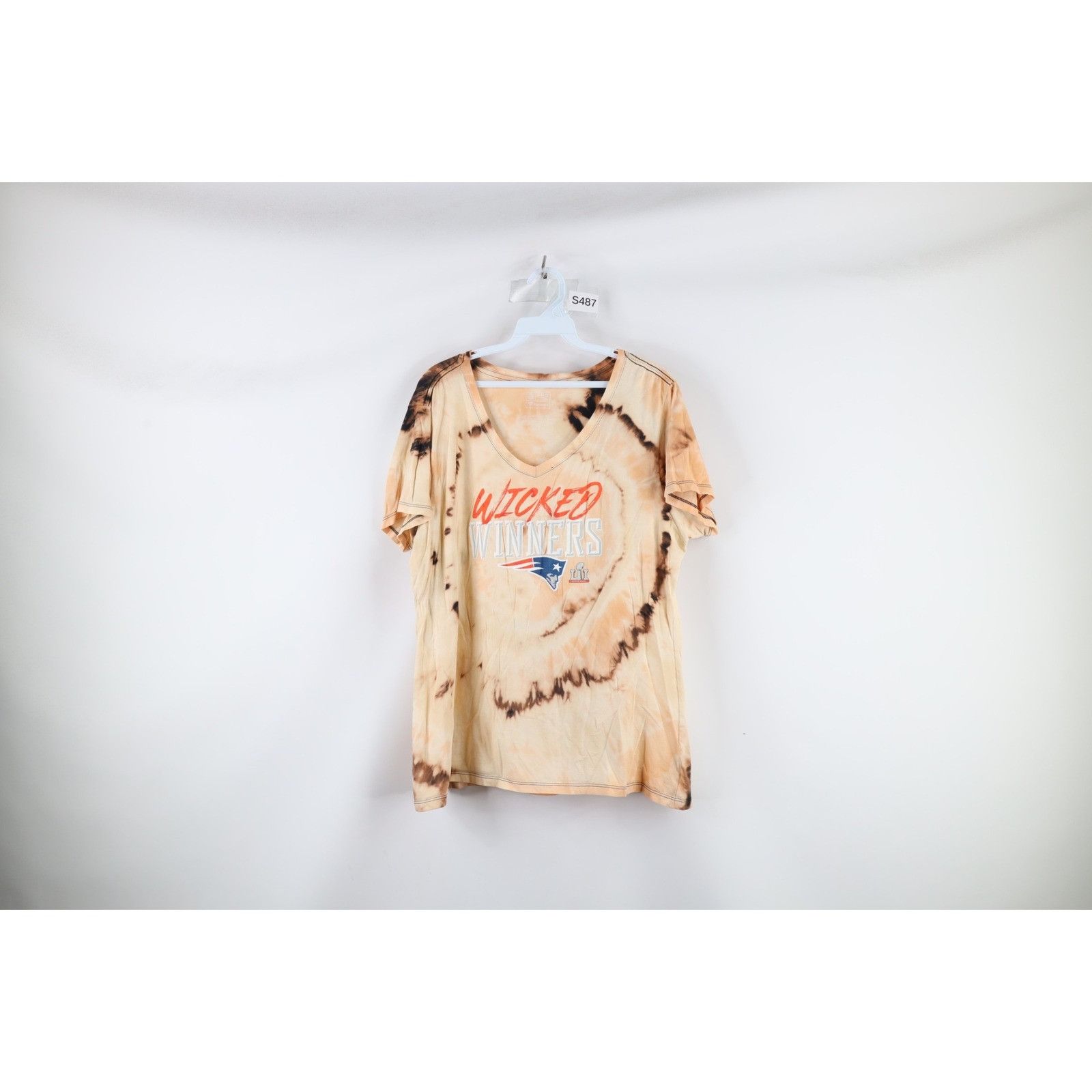 Vintage Fanatics NFL Acid Wash New England Patriots T-Shirt Size XL / US 12-14 / IT 48-50 - 1 Thumbnail