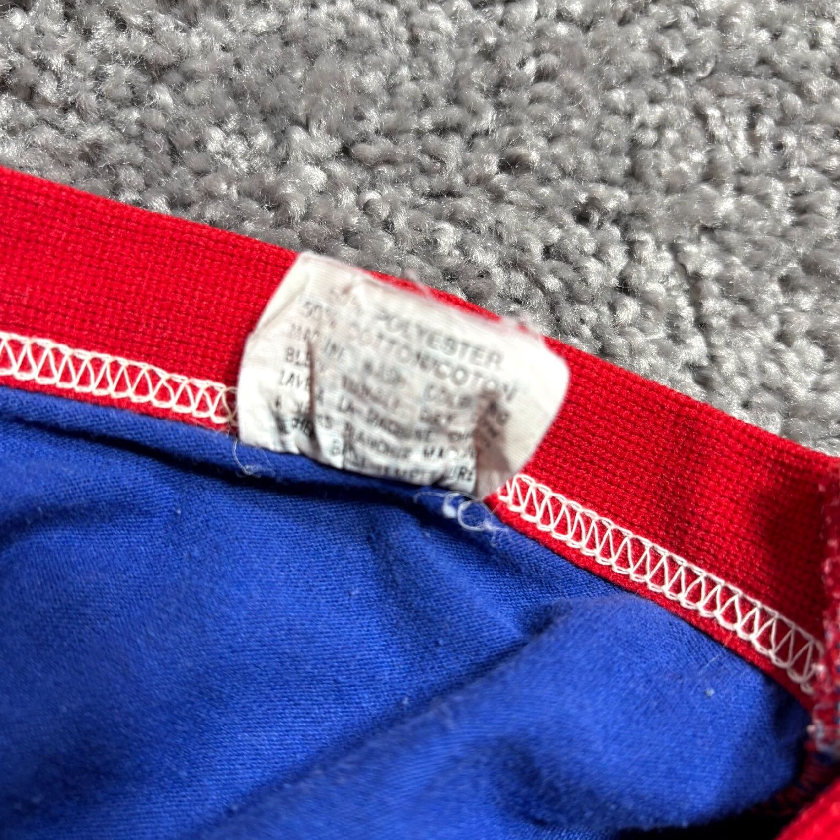 Vintage VINTAGE Chicago Cubs Ringer Tee XL Blue Sand Knit 70s 80s T-Shirt Made USA Mens USA shirt Size US XL / EU 56 / 4 - 6 Thumbnail